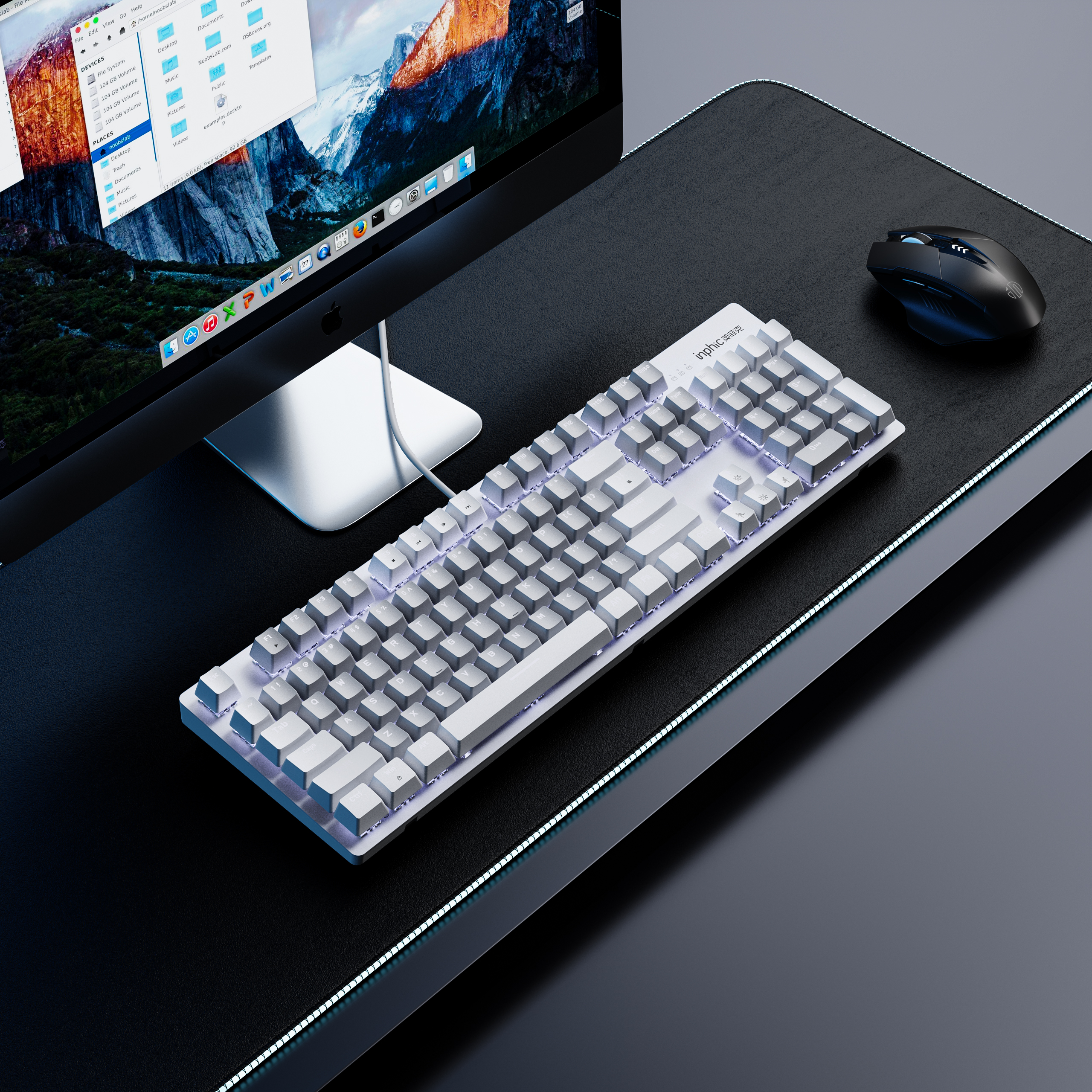 keyboard，mouse，Product rendering，3c，sample reels，ks，