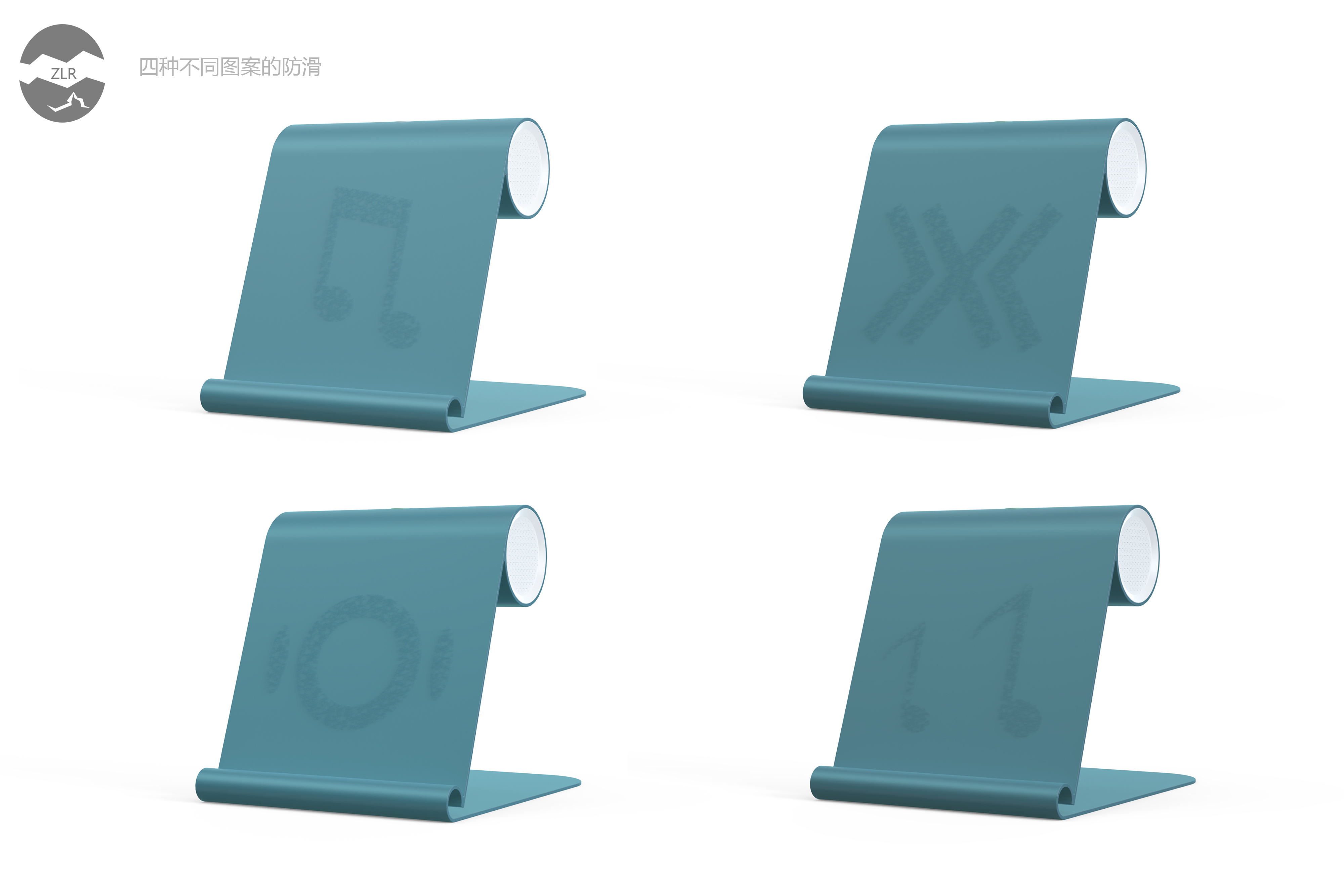 Mobile phone bracket，Bluetooth small speaker，concise，