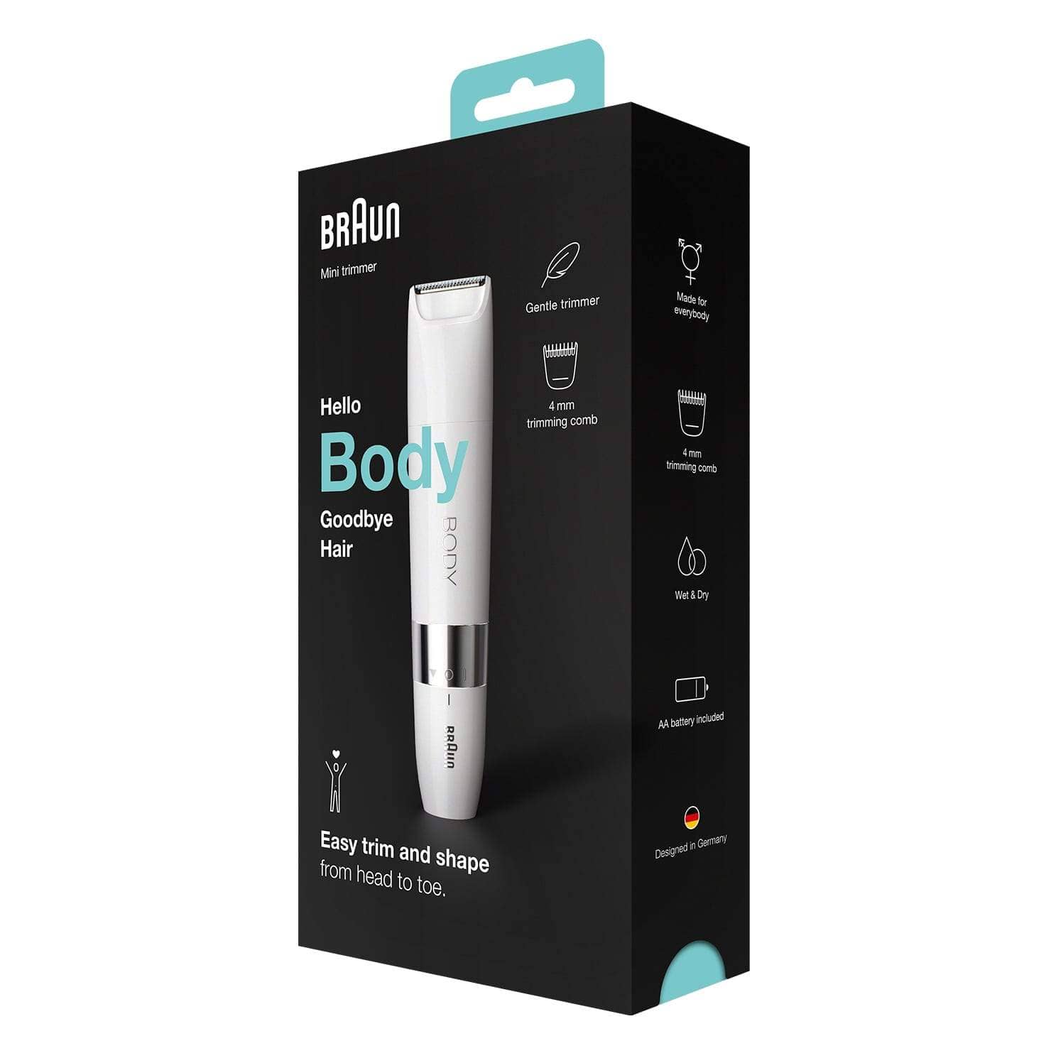 2022 Red Dot Product Design Award，Braun Body BS1000，razor，razor，
