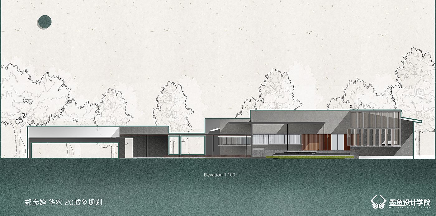 Cuttlefish Design Institute，Cuttlefish Design Institute，Facade，Facade，Facade effect diagram，design sketch，Design，space design ，inspiration，Facade effect diagram，design sketch，Design，space design ，inspiration，