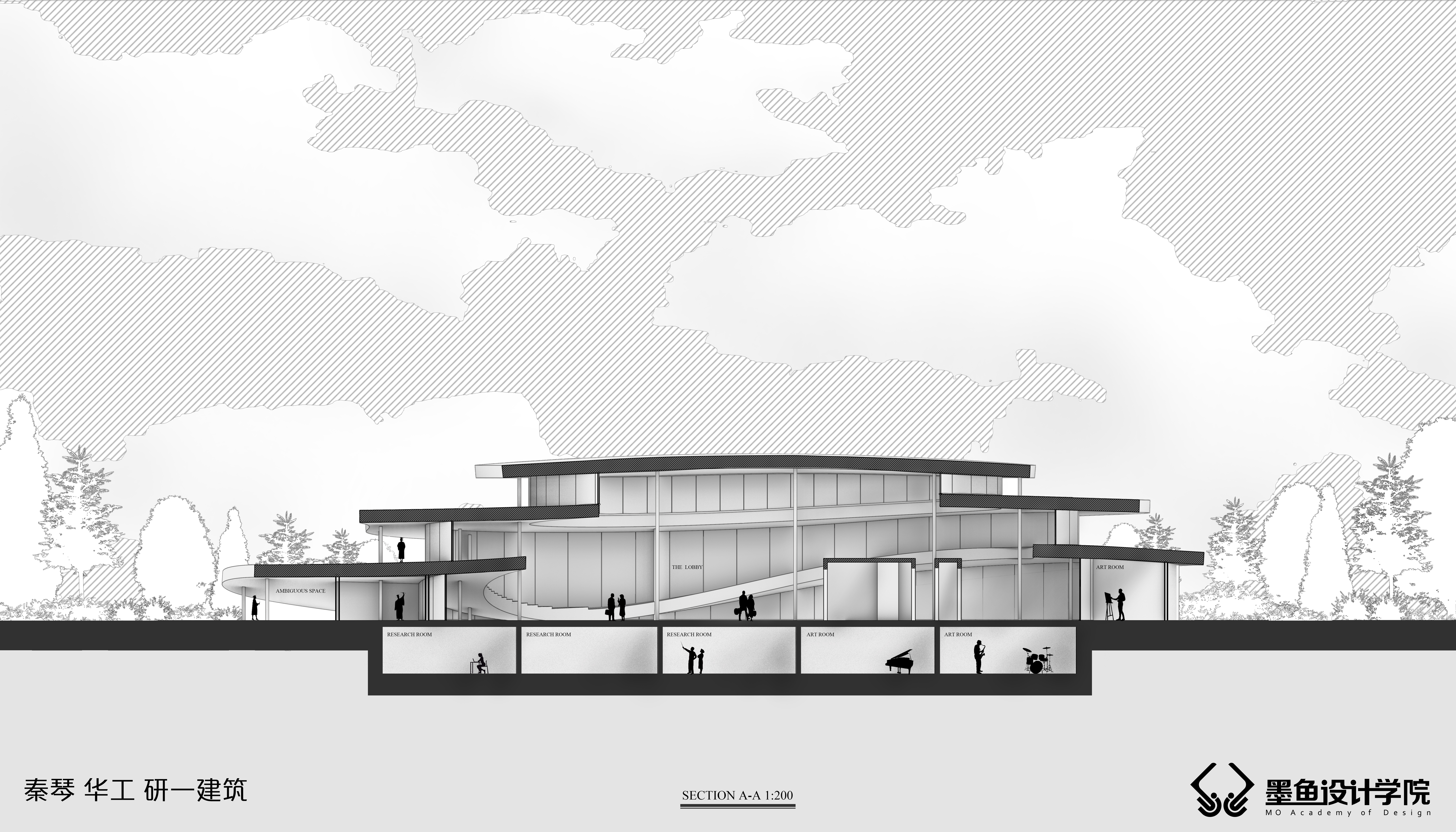 Cuttlefish Design Institute，Cuttlefish Design Institute，Facade，Facade，Facade effect diagram，design sketch，Design，space design ，inspiration，Facade effect diagram，design sketch，Design，space design ，inspiration，
