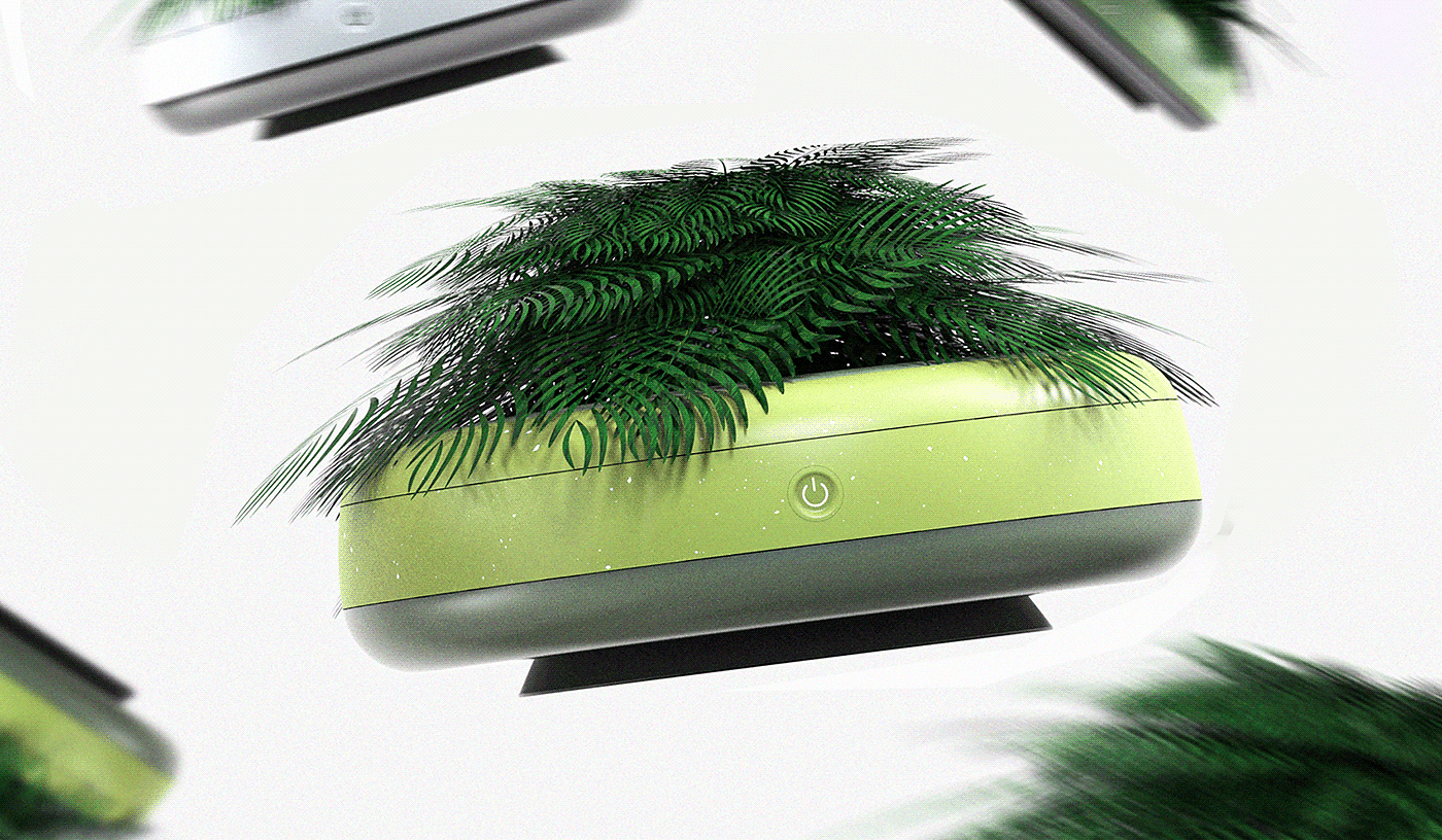 Flowerpot，VOLVERDE，3d，product design，