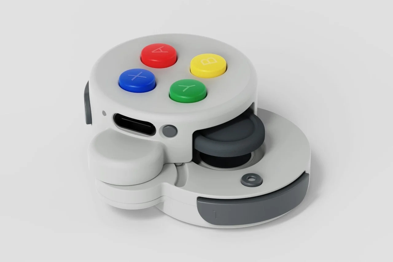 Nintendo，GO-CONS，Foldable，game，product design，recreational machines，