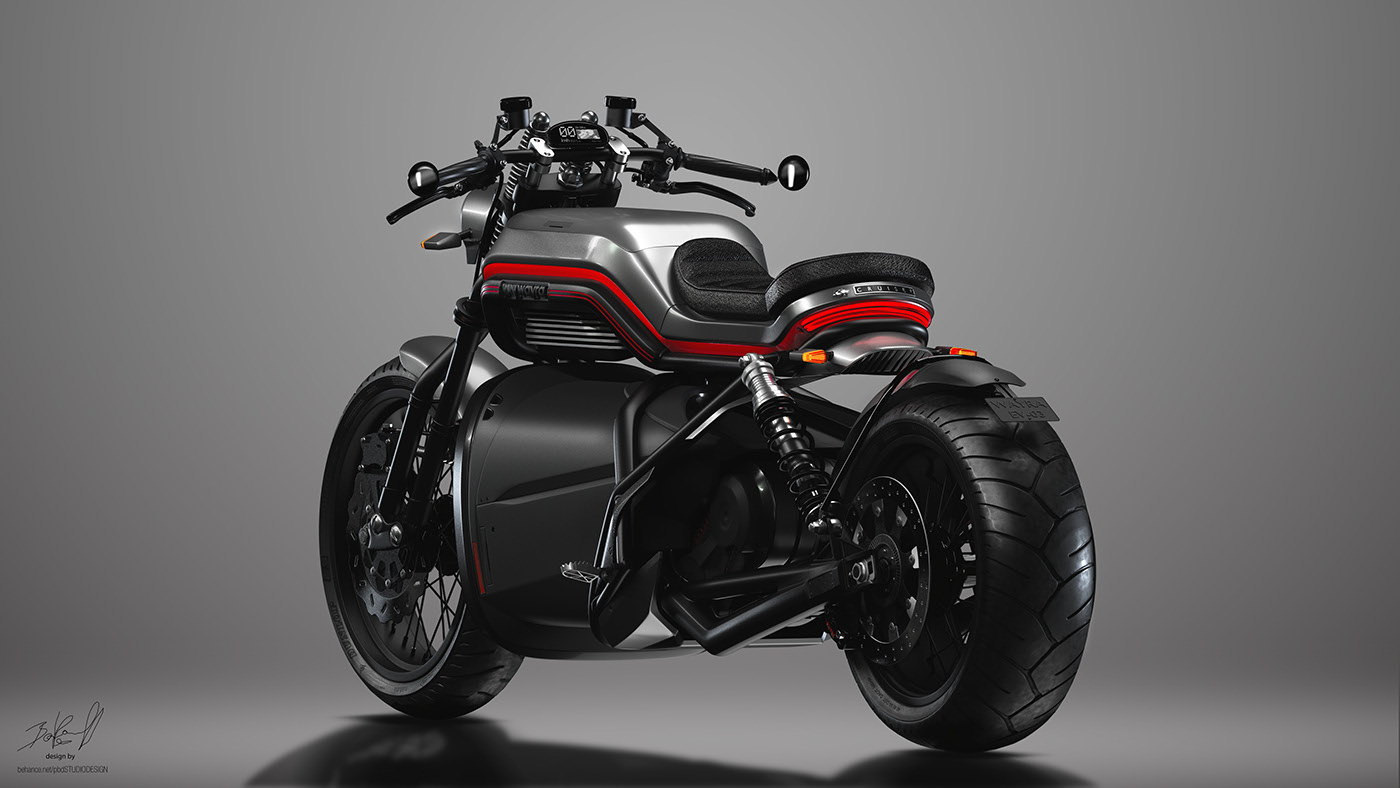 motorcycle，Electric motorcycle，vehicle，Vehicle design，Model，