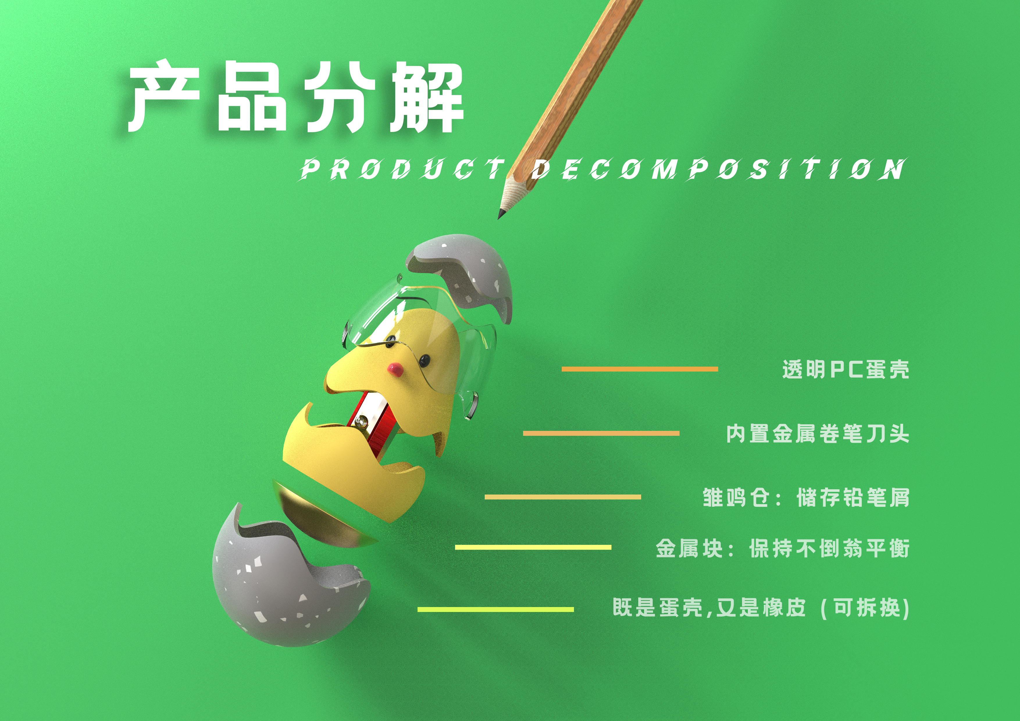 originality，Pencil sharpener，pencil sharpener，Tumbler，study，Stationery，chicken，