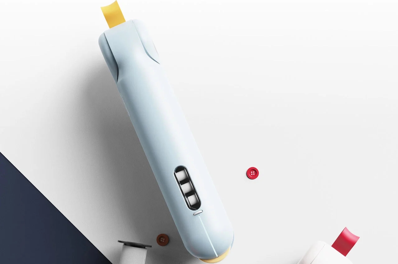 Sewing machine，hold，product design，Mini，