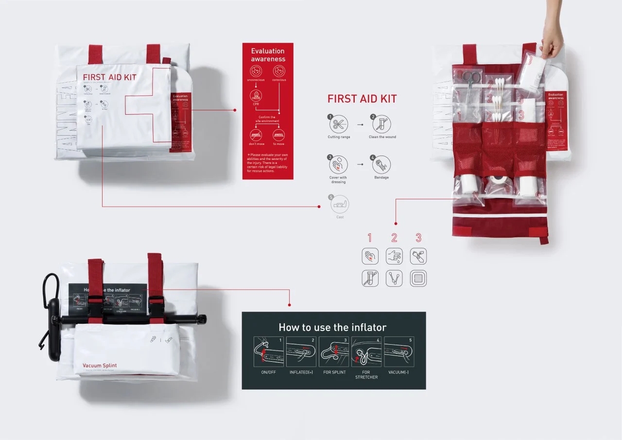 stretcher，inflation，product design，hospital，