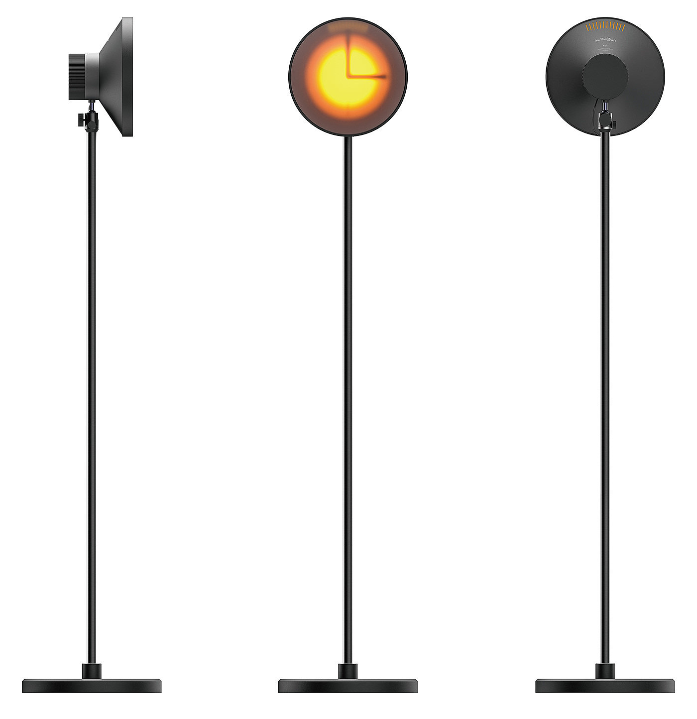 Clock，Floor lamp，originality，furniture，Nostalgian，