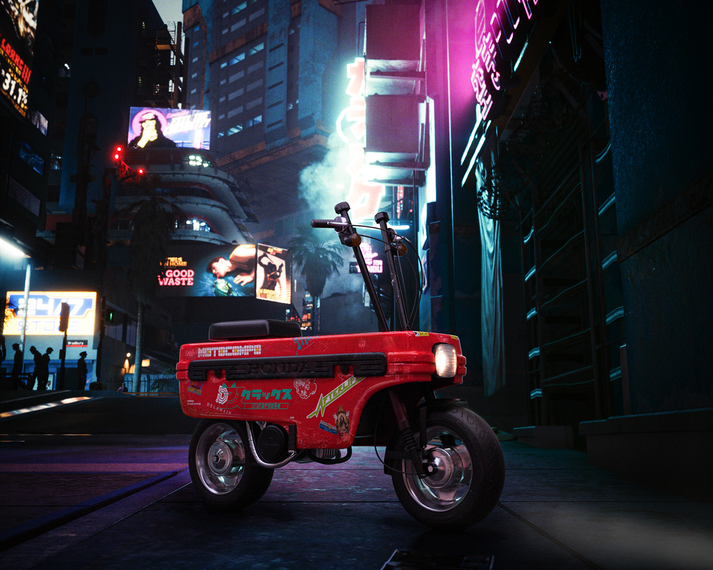 Honda Motocompo，Honda，motorcycle，vehicle，