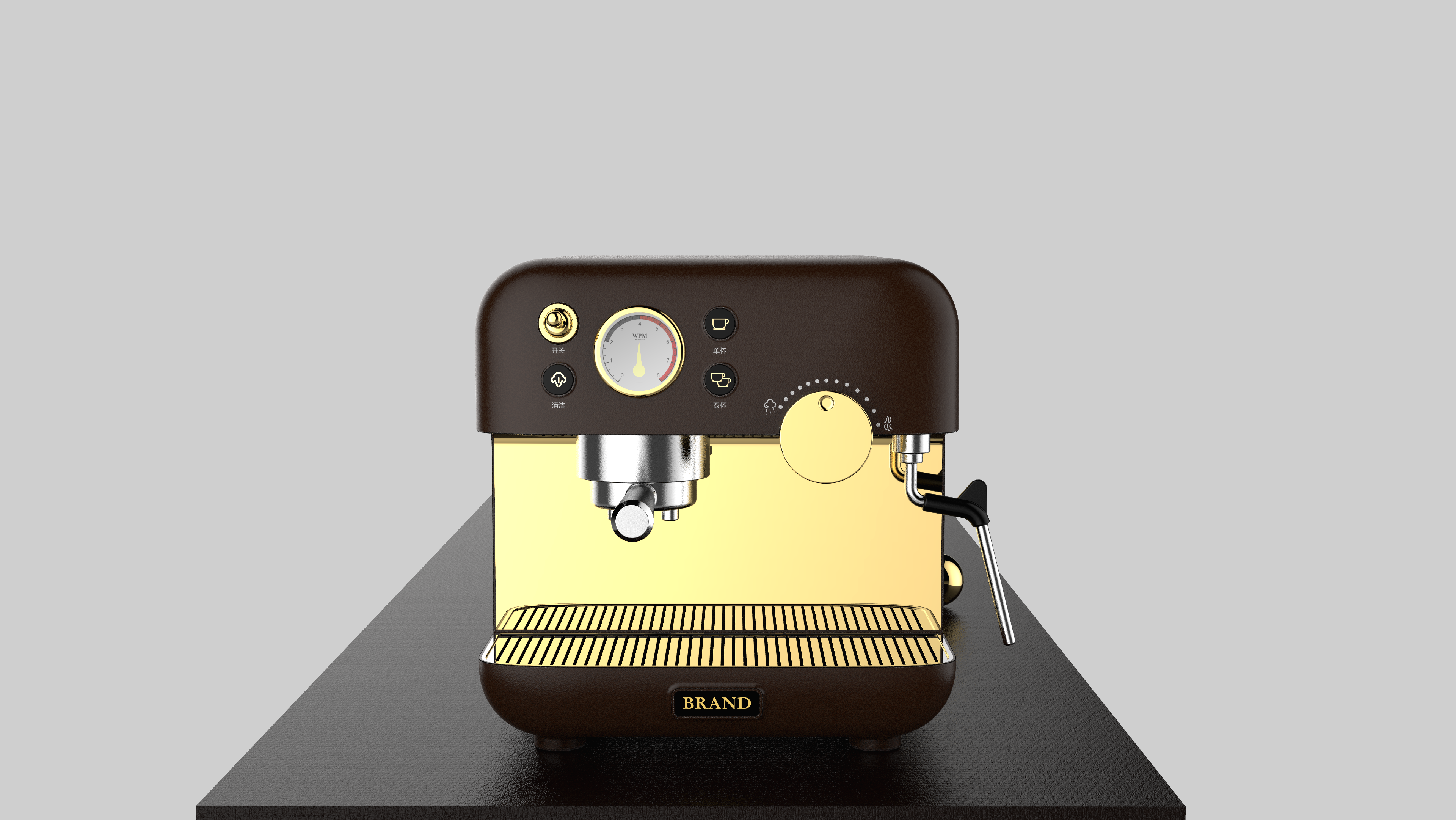 household electrical appliances，industrial design，Coffee machine，Simplicity，Appearance design，