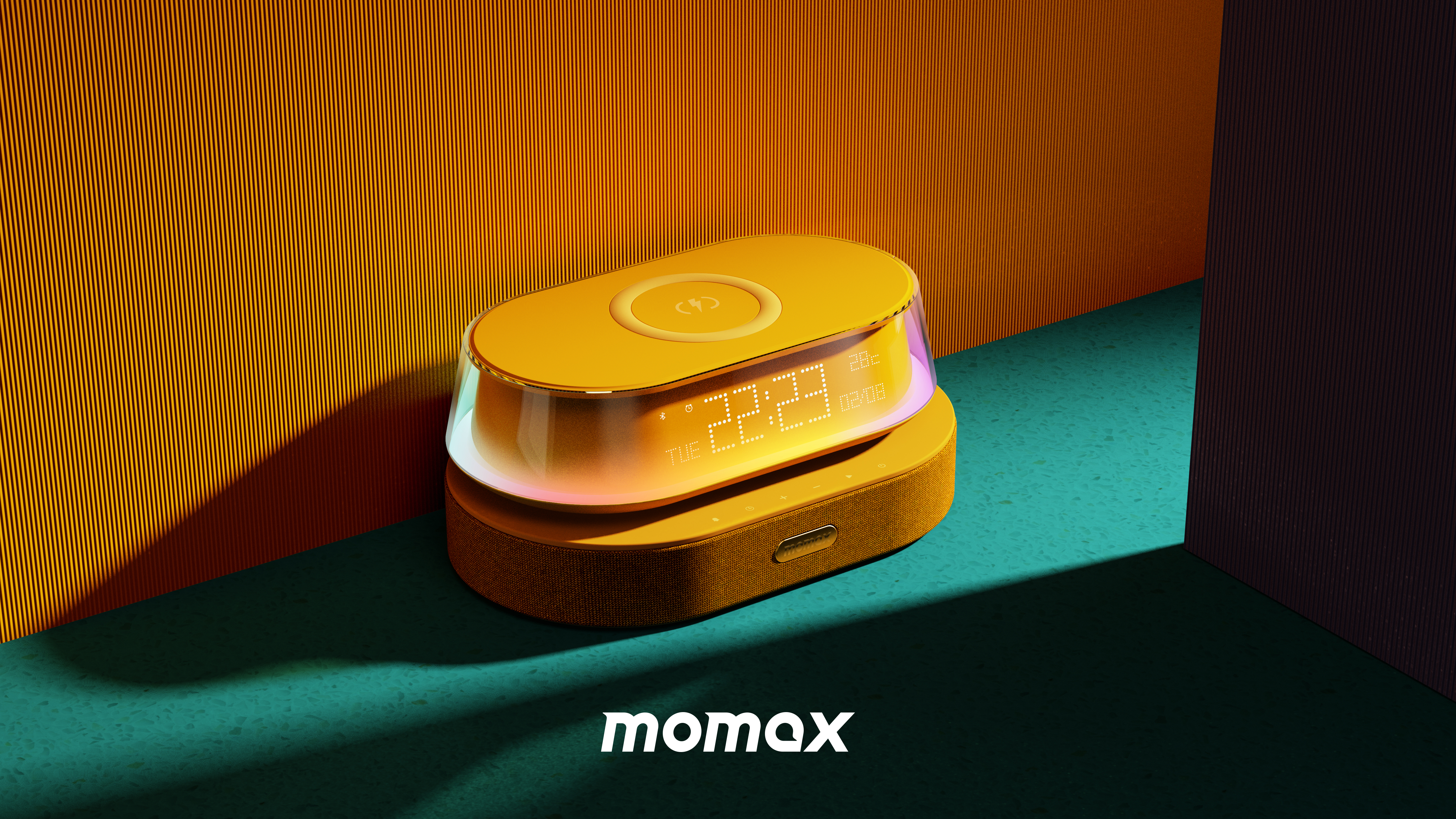 alarm clock，sound，Atmosphere lamp，mobile phone，Wireless charging，charge，