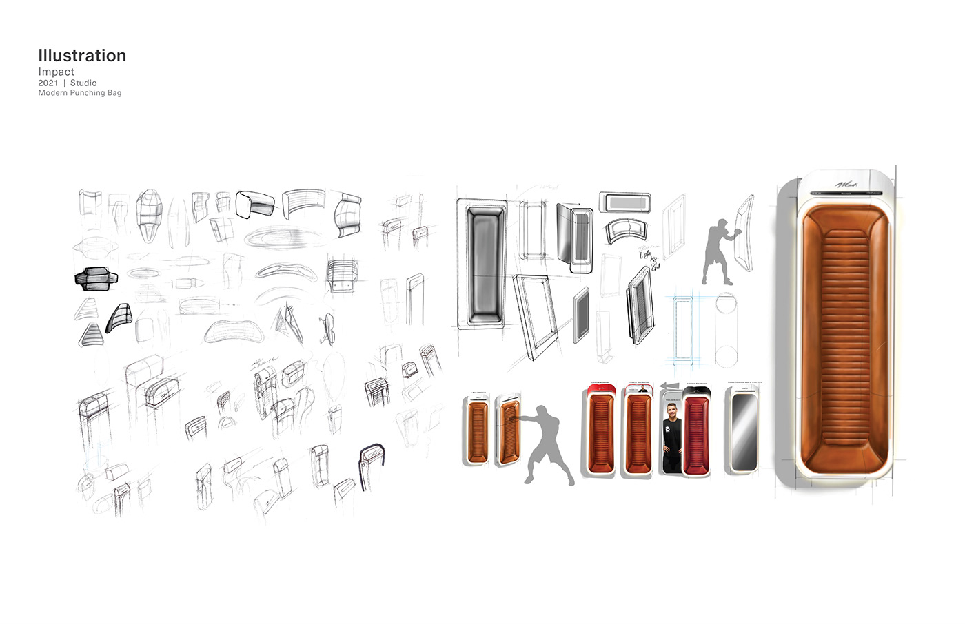 Boxing，Bodybuilding，visualization，Boxing bag，Impact，modern，