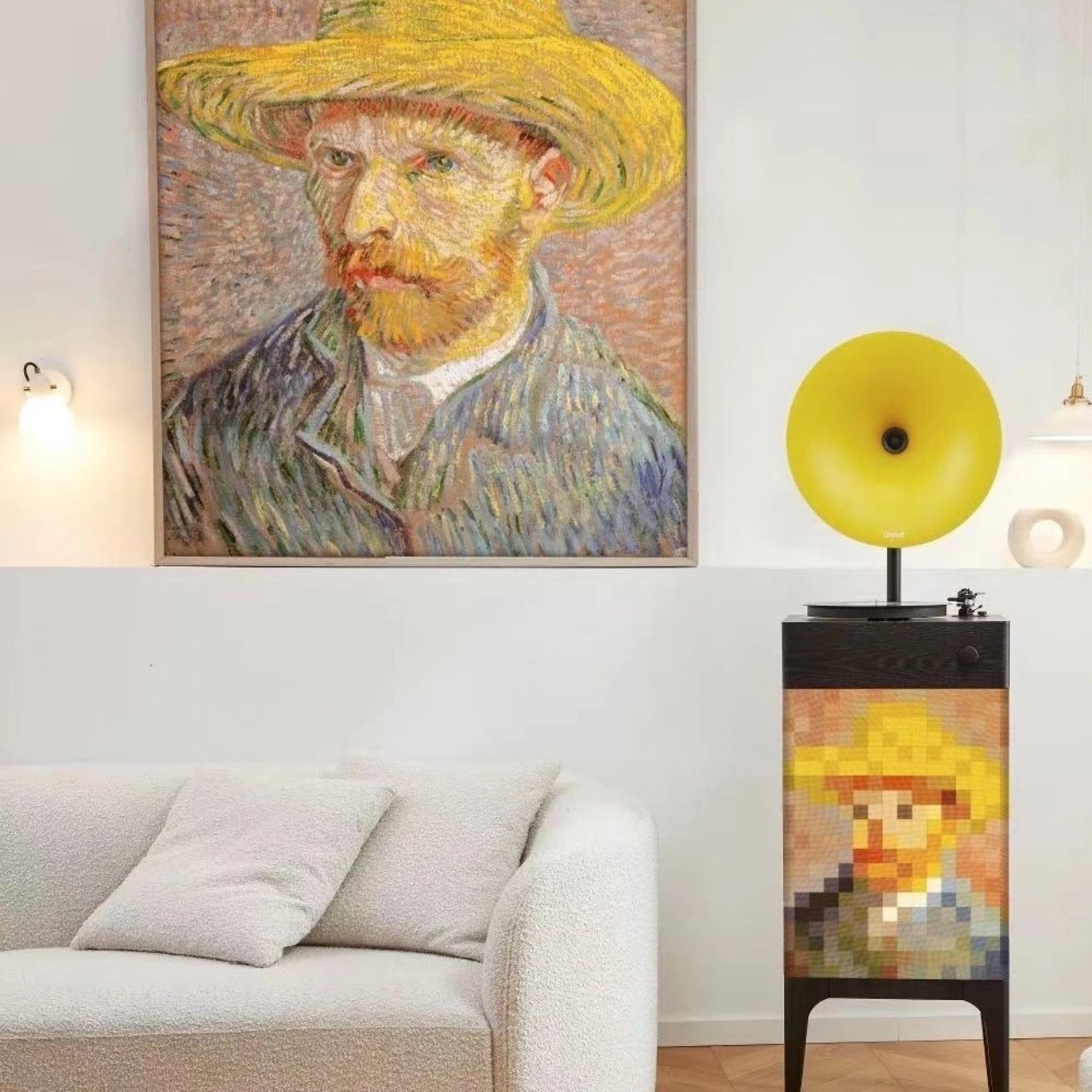 Fennessy Donut i5，turntable，phonograph，Retro，