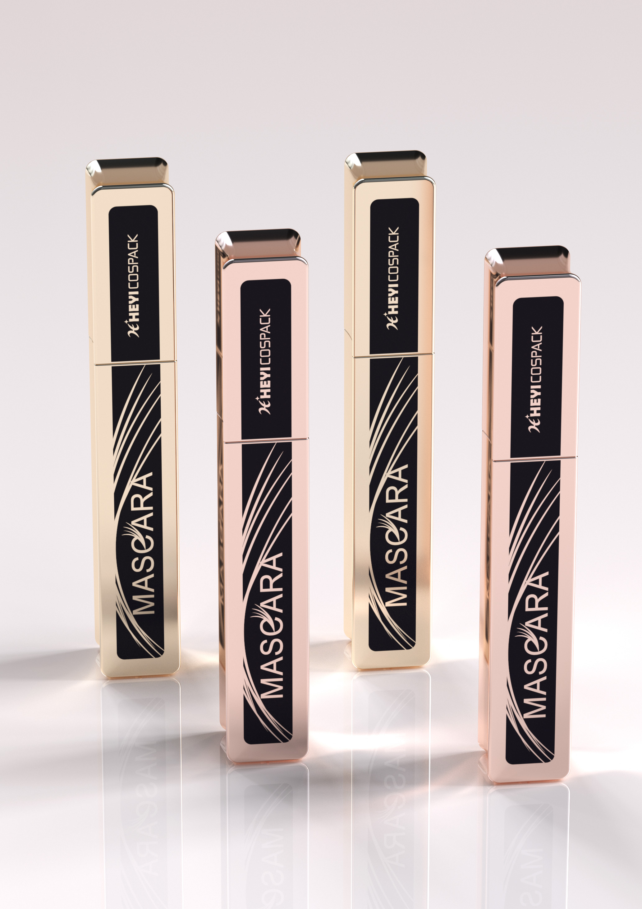 Cosmetics，Make-up，Lip Gloss，Packaging material design，product design，Beauty makeup，Mascara，