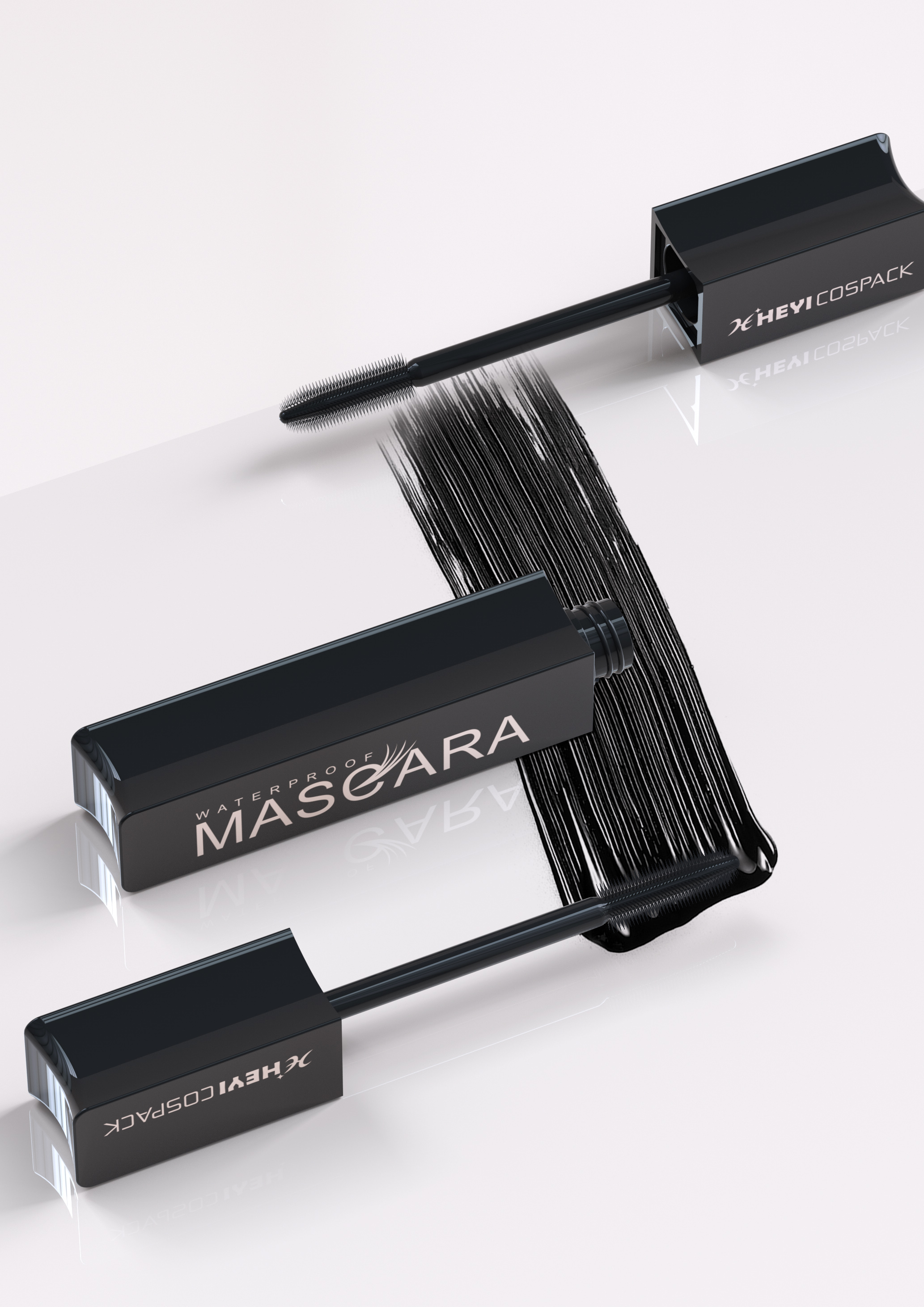 Cosmetics，Make-up，Lip Gloss，Packaging material design，product design，Beauty makeup，Mascara，