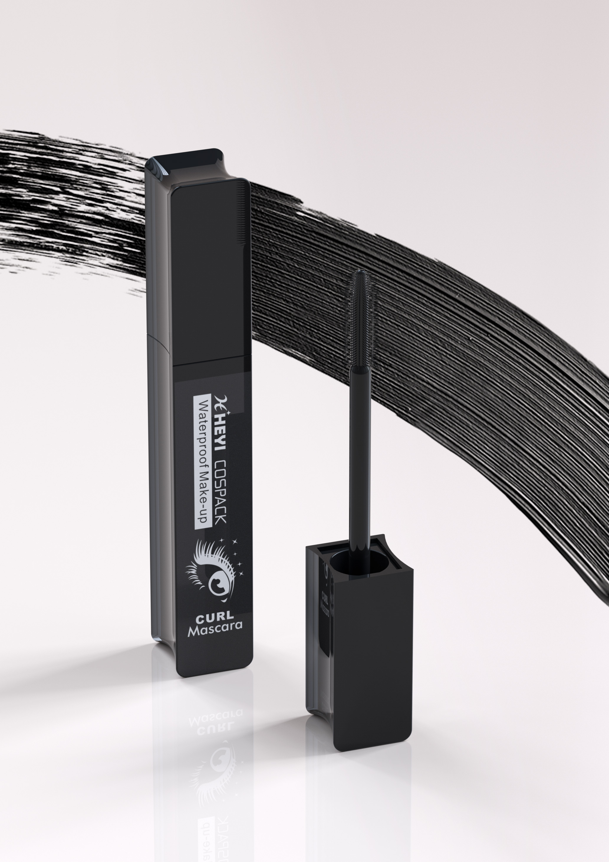 Cosmetics，Make-up，Lip Gloss，Packaging material design，product design，Beauty makeup，Mascara，