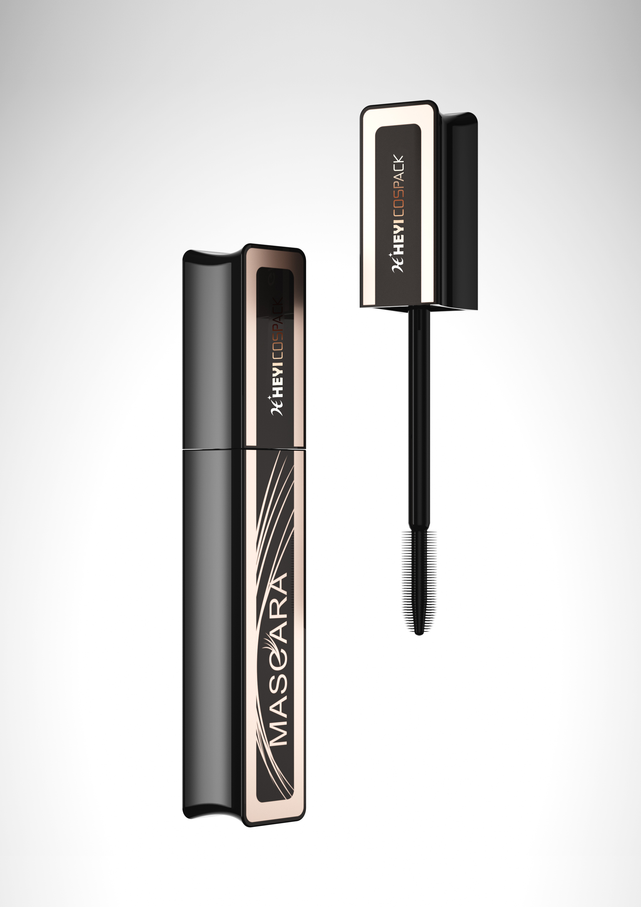 Cosmetics，Make-up，Lip Gloss，Packaging material design，product design，Beauty makeup，Mascara，