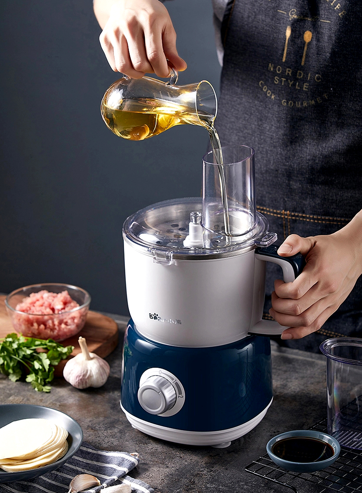 Meat grinder shredder，