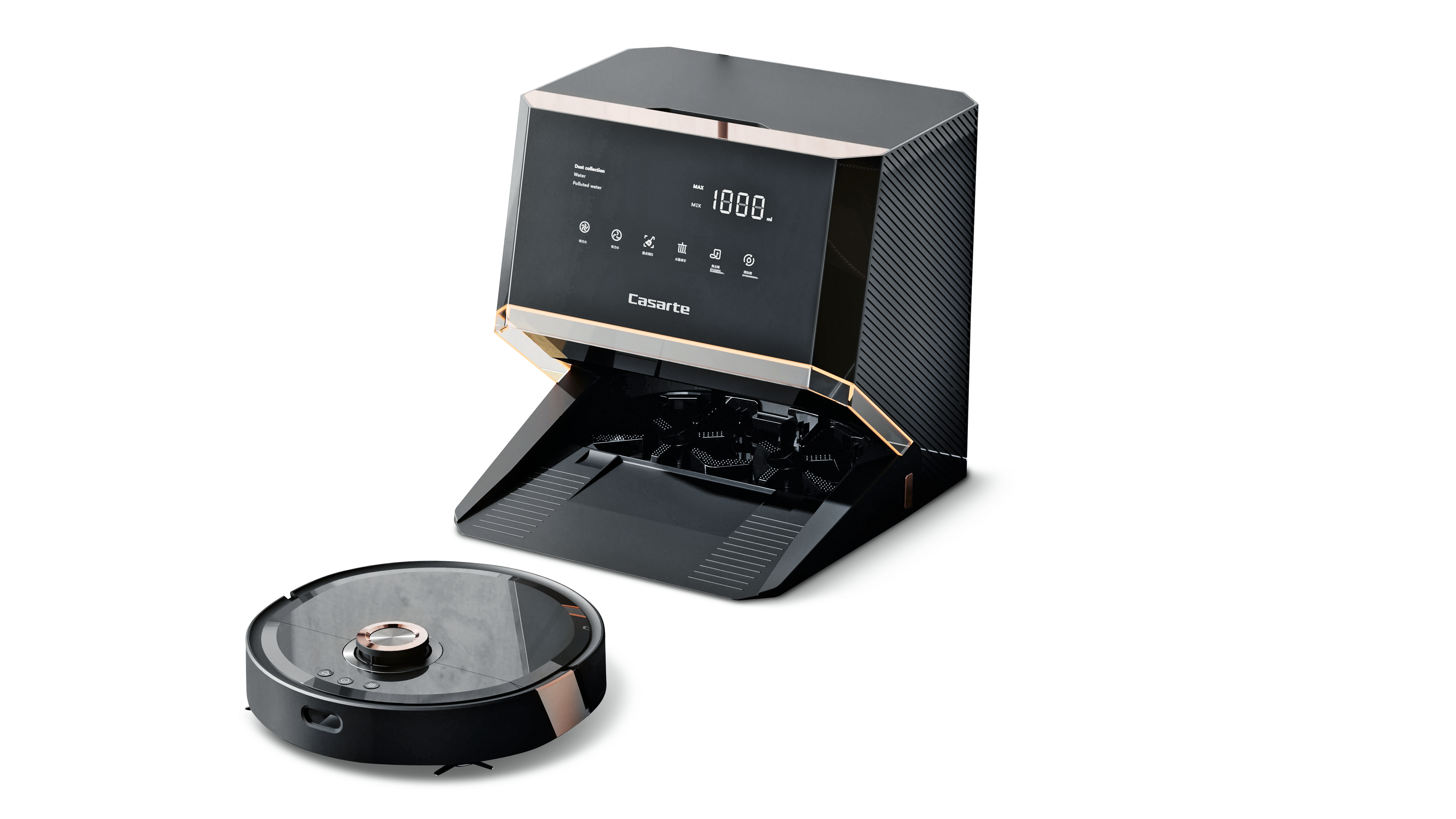 Sweeping and mopping robot，artificial intelligence，automation，marry，2022 Red Dot Product Design Award，