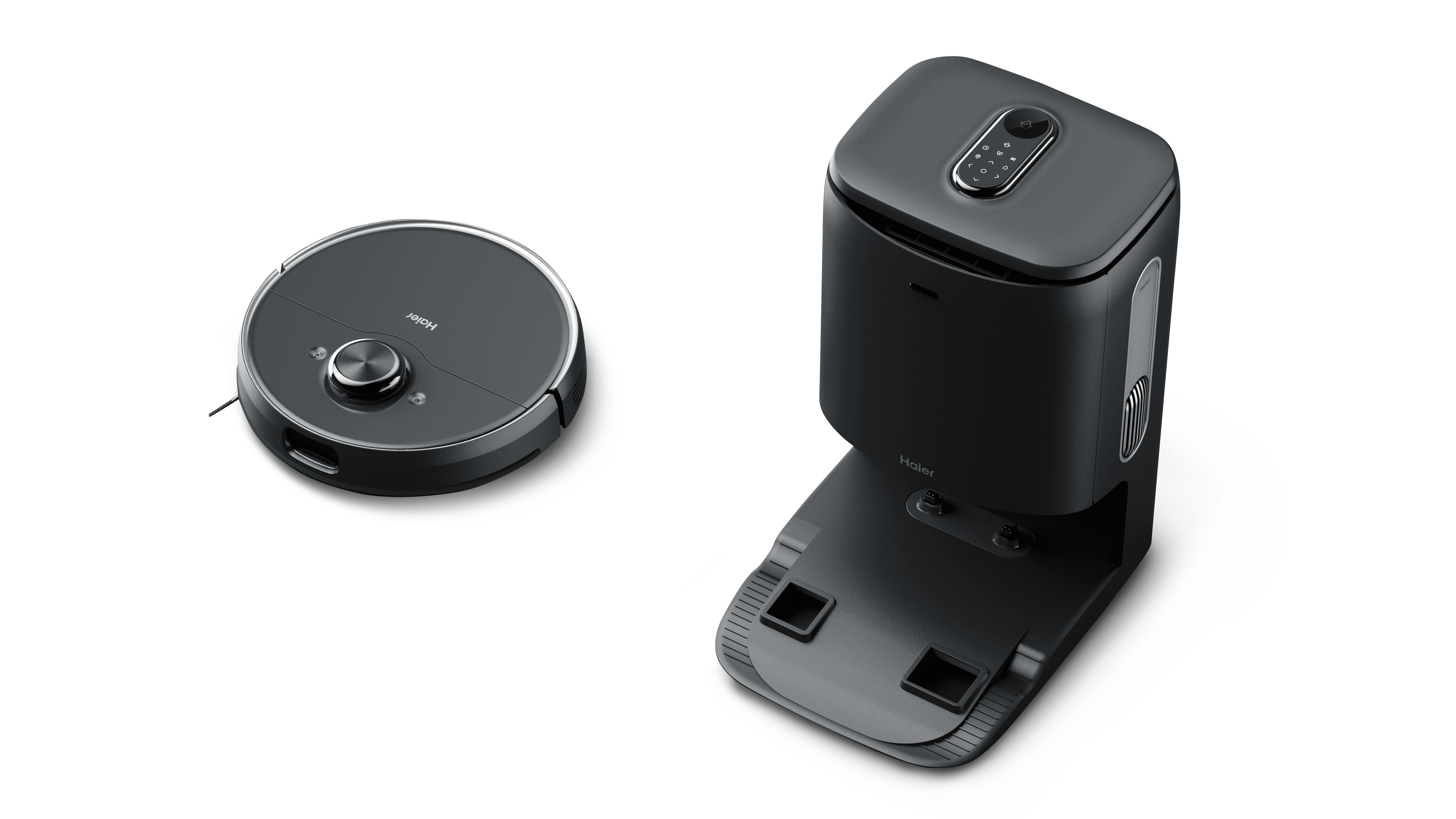 Haier dust collection laser cleaning robot，Sweeping robot，haier，2022 Red Dot Product Design Award，