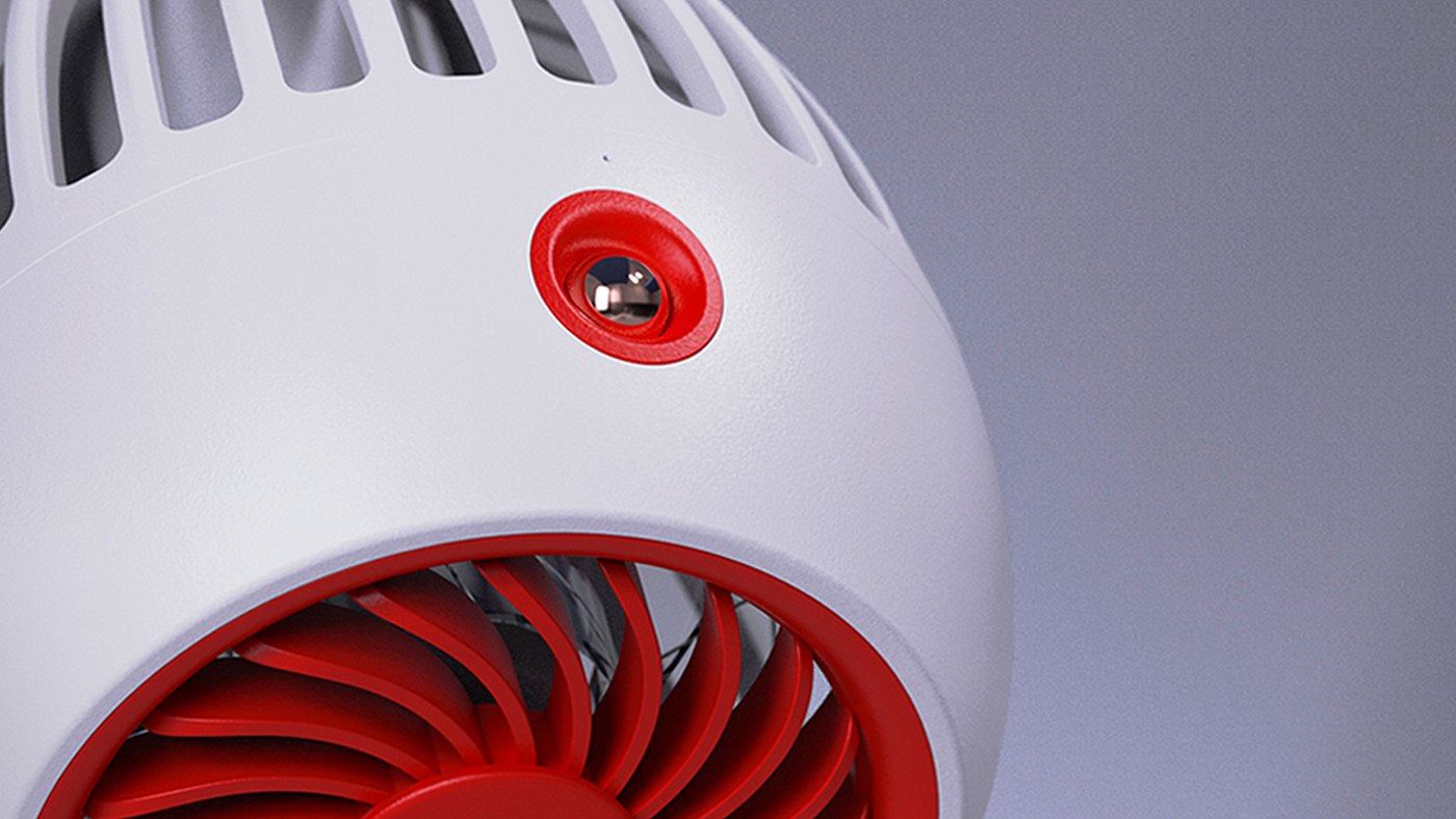 Fan，industrial design，Cartoon，