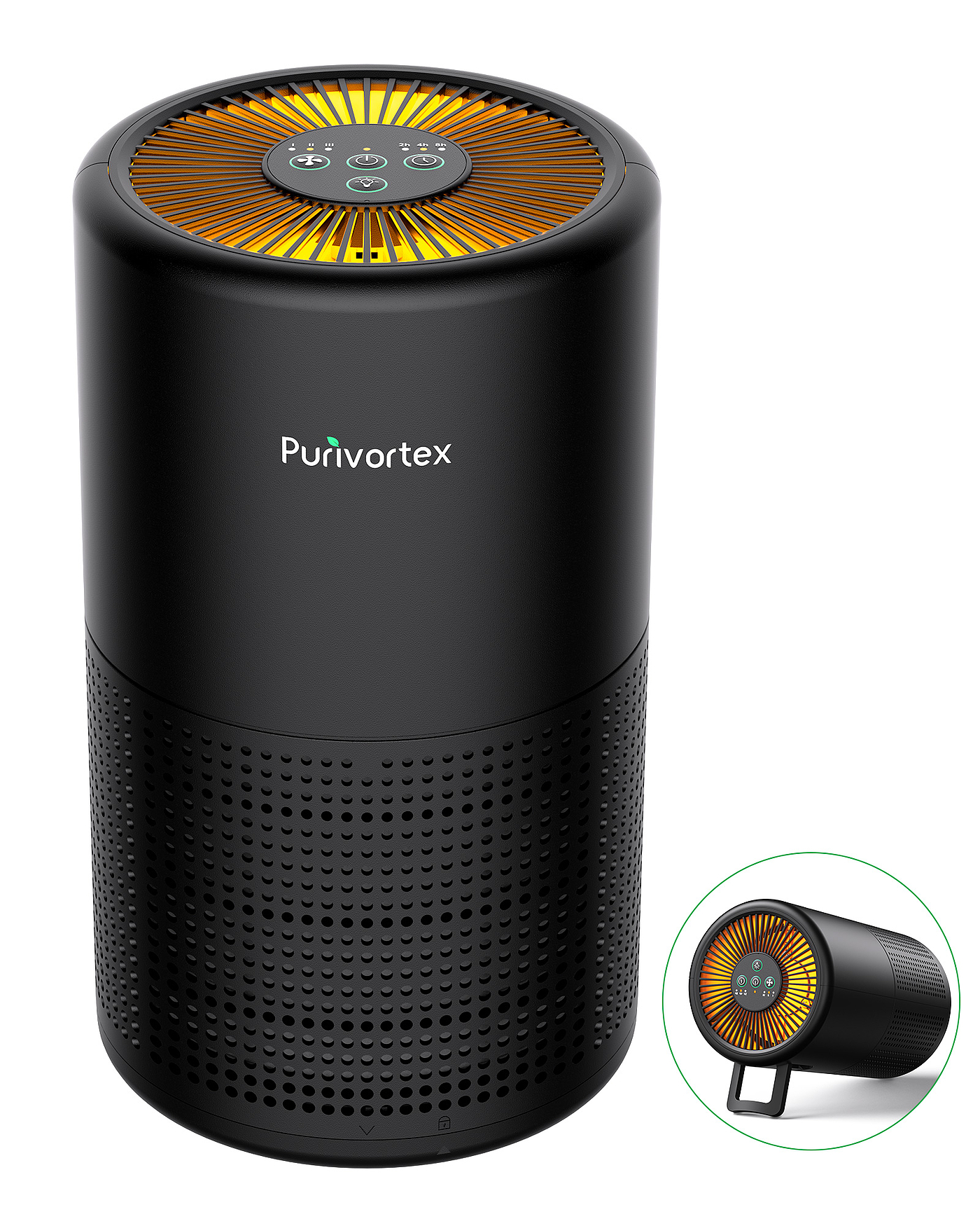 small home appliances，air cleaner，Portable，Handle，Fan，