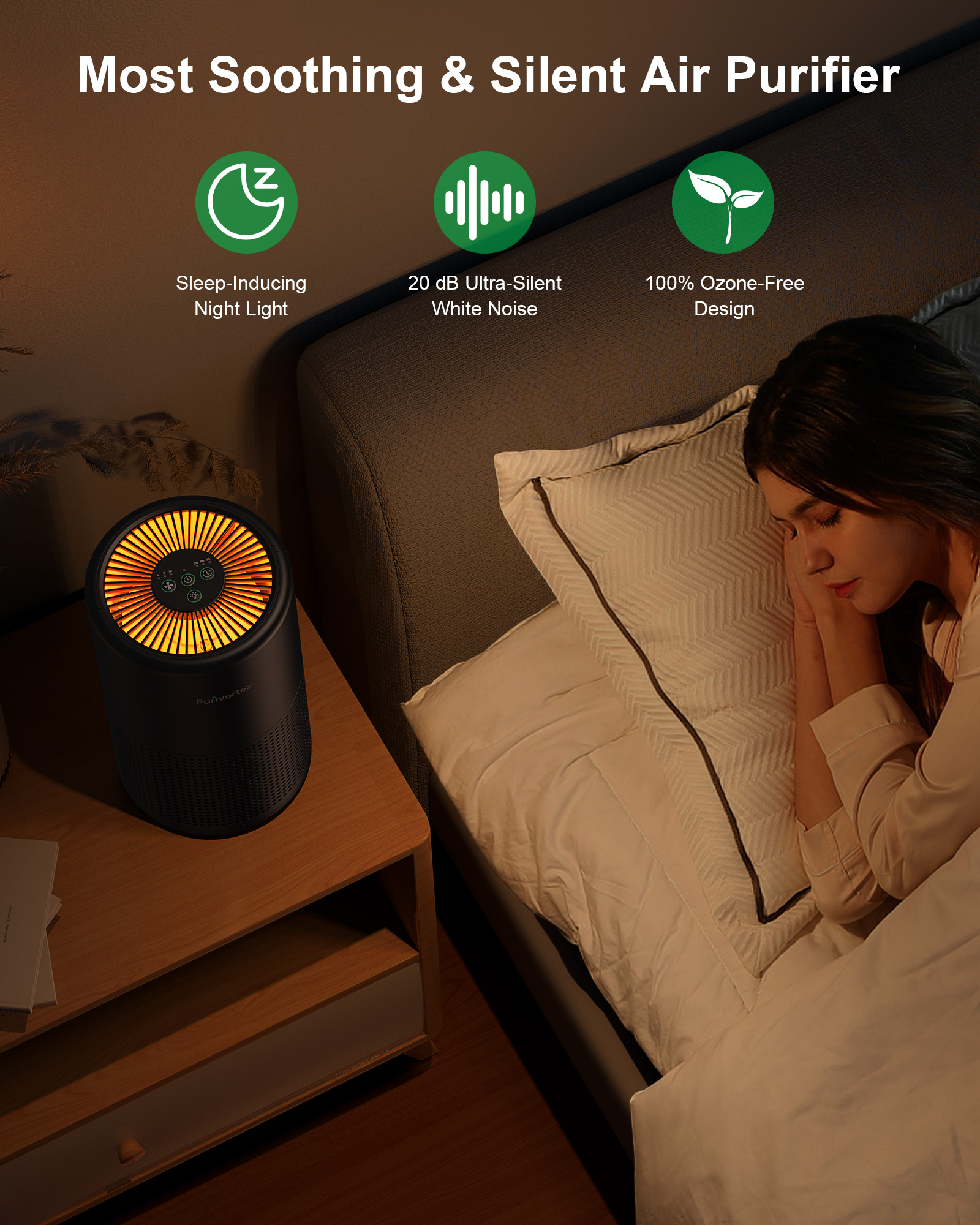 small home appliances，air cleaner，Portable，Handle，Fan，