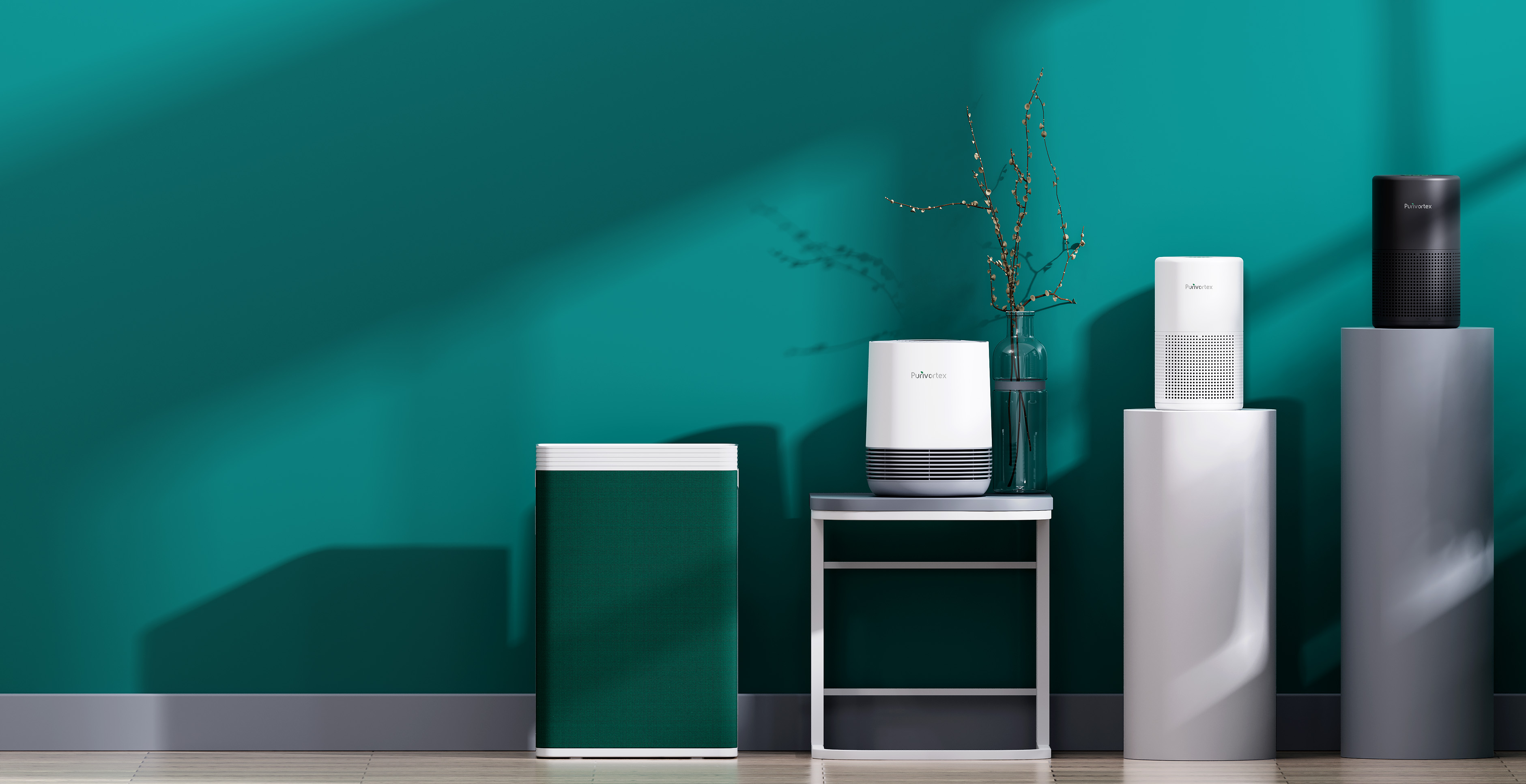 small home appliances，air cleaner，Portable，Handle，Fan，