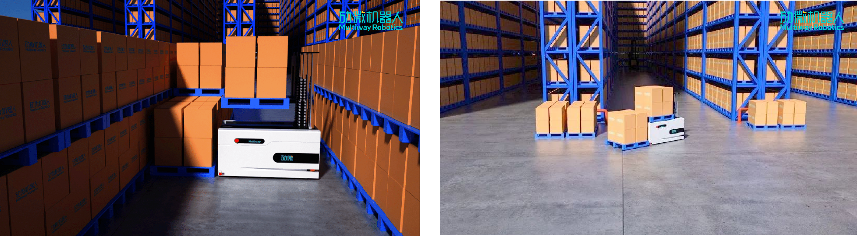 Handling robot，Unmanned electric forklift，artificial intelligence，2022 Red Dot Product Design Award，