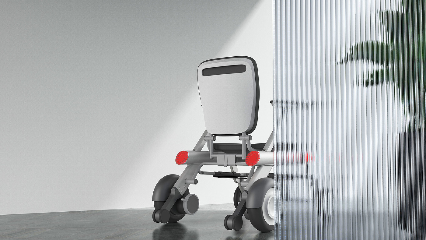 Electric wheelchair，Medical equipment，Haier Electric Whee，2022 Red Dot Product Design Award，