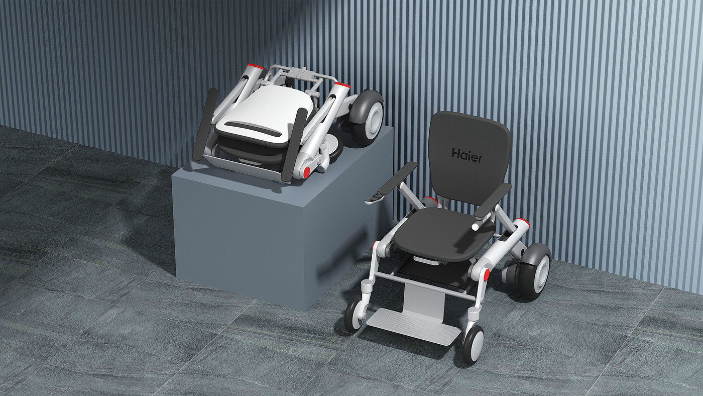 电动轮椅，医疗设备，Haier Electric Whee，2022红点产品设计大奖，