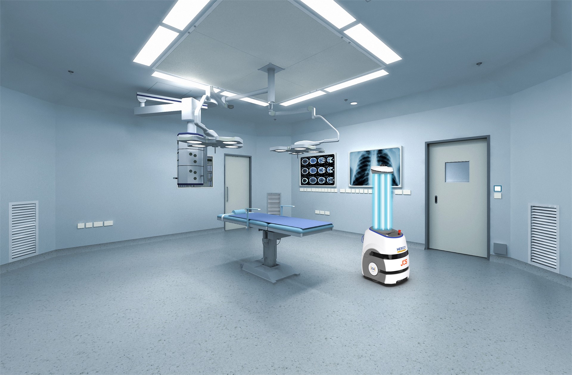 HERO21，Disinfection robot，artificial intelligence，2022 Red Dot Product Design Award，