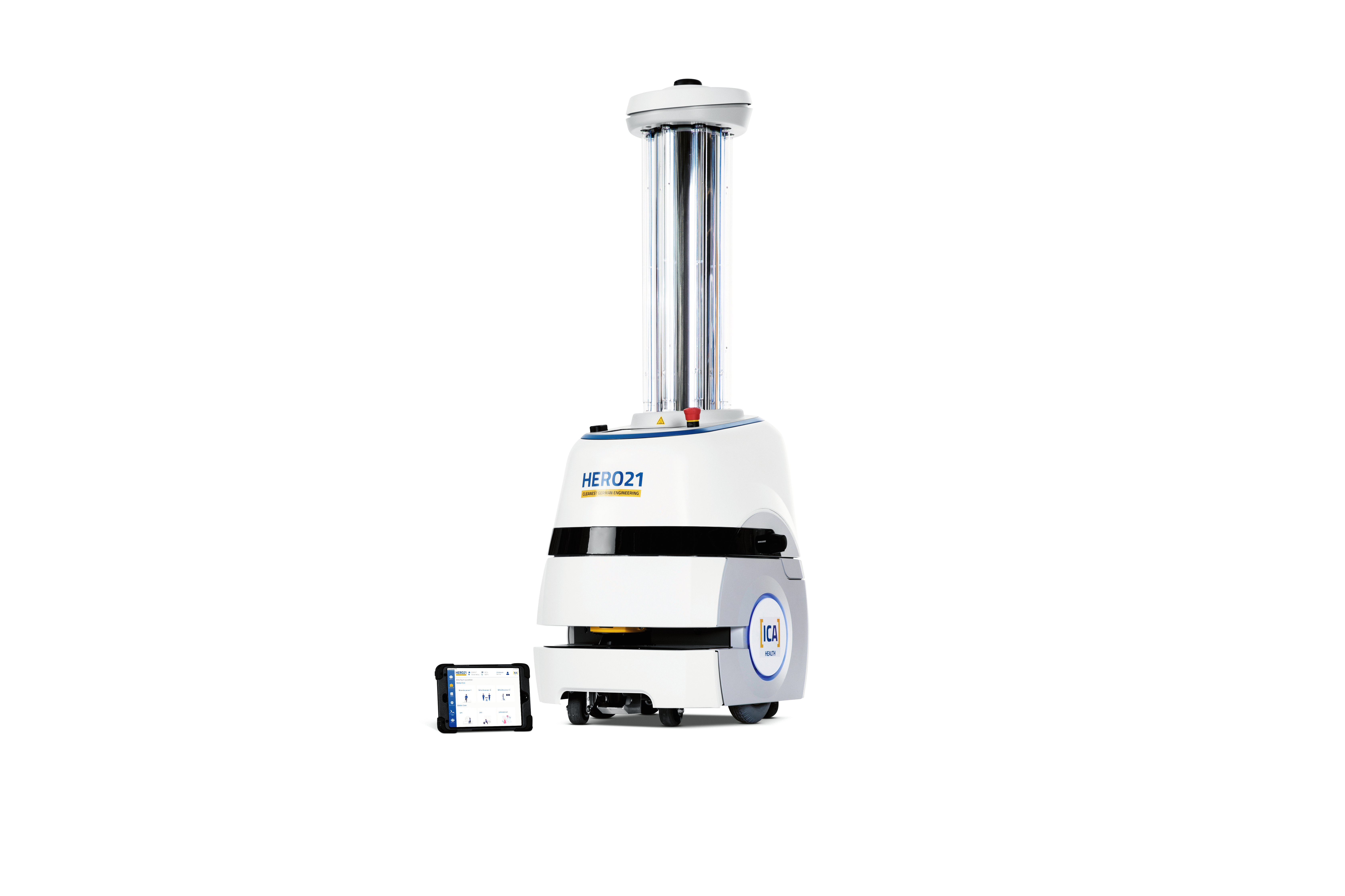 HERO21，Disinfection robot，artificial intelligence，2022 Red Dot Product Design Award，