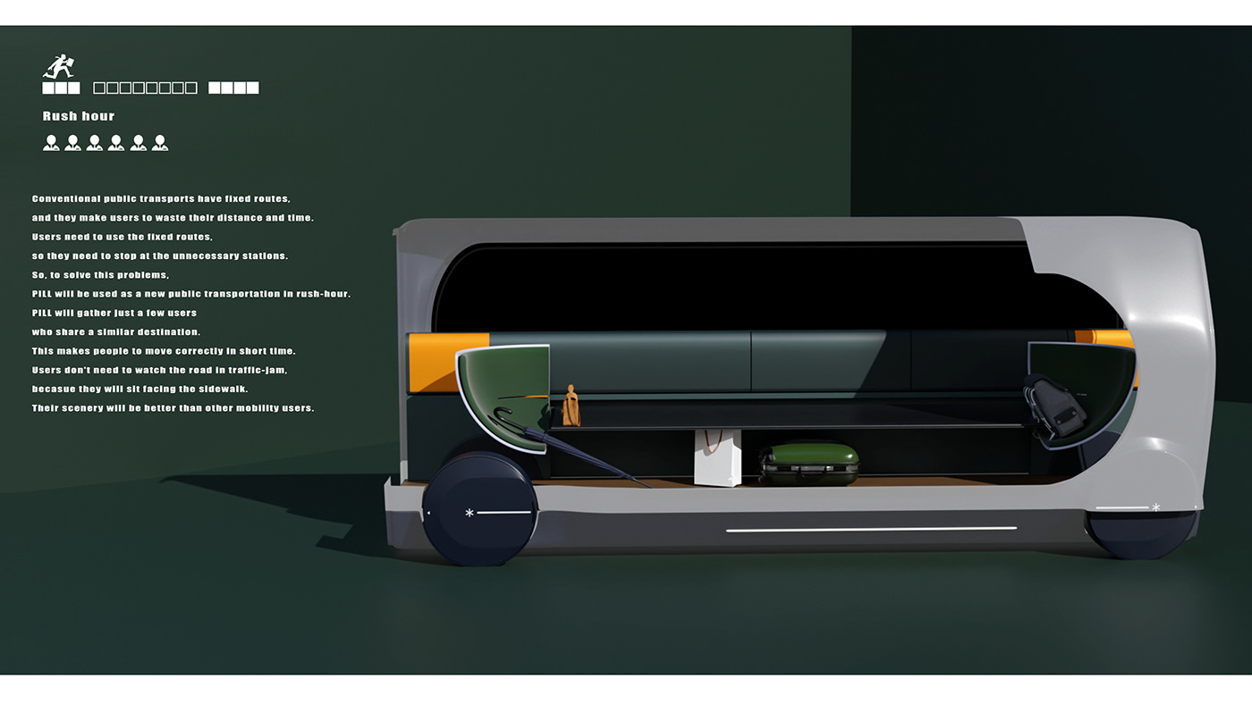 Hee Cho，Seoul mini tram，product design，Sustainability，conceptual design，Automobile design，Public transportation，