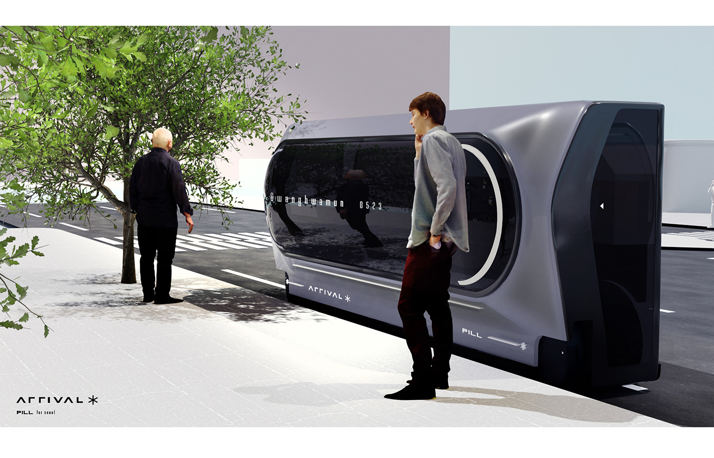 Hee Cho，Seoul mini tram，product design，Sustainability，conceptual design，Automobile design，Public transportation，