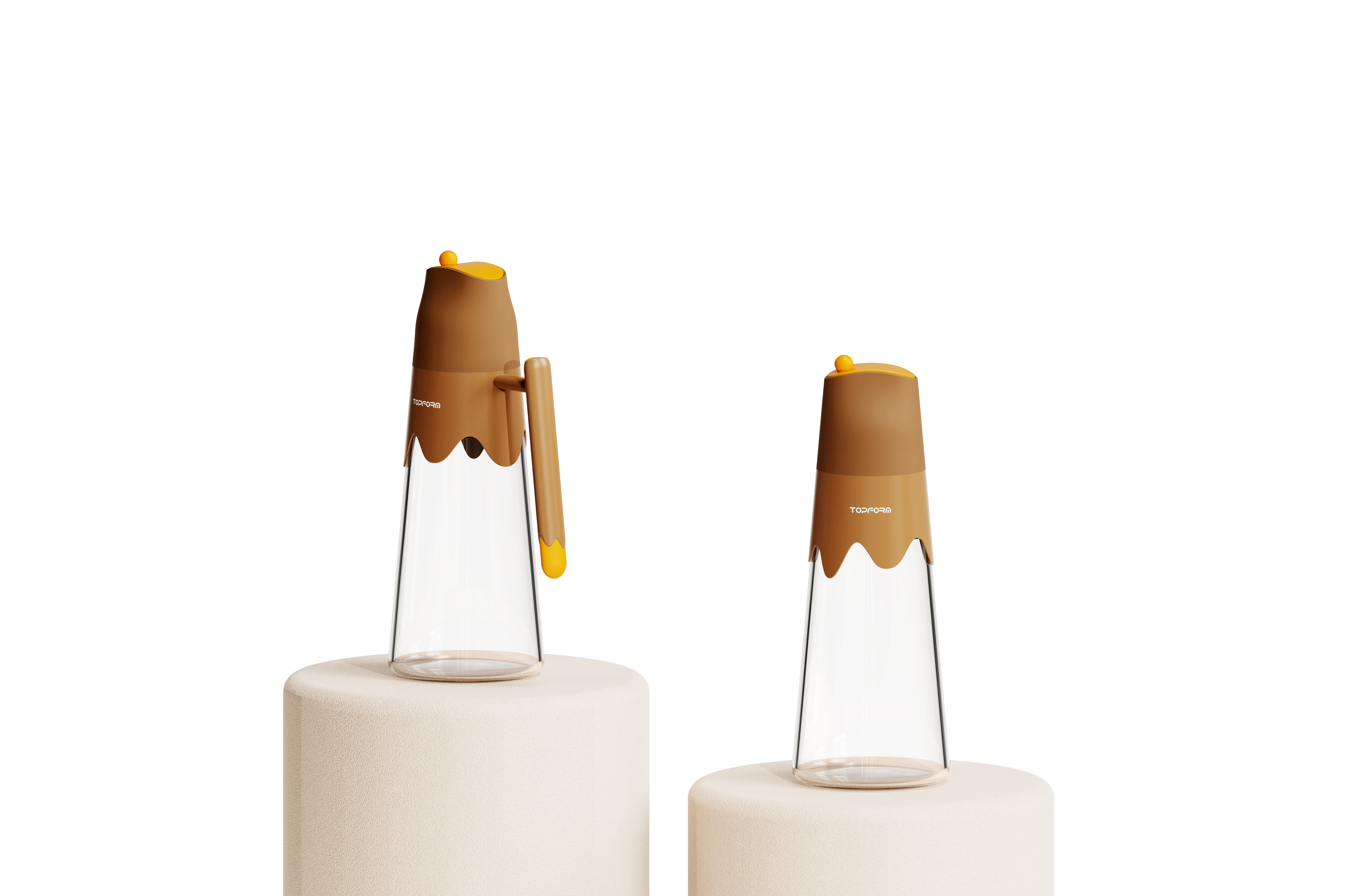 Gravity oil jug，Oil pot design，Appearance and structure design，Household products，Kitchen supplies，