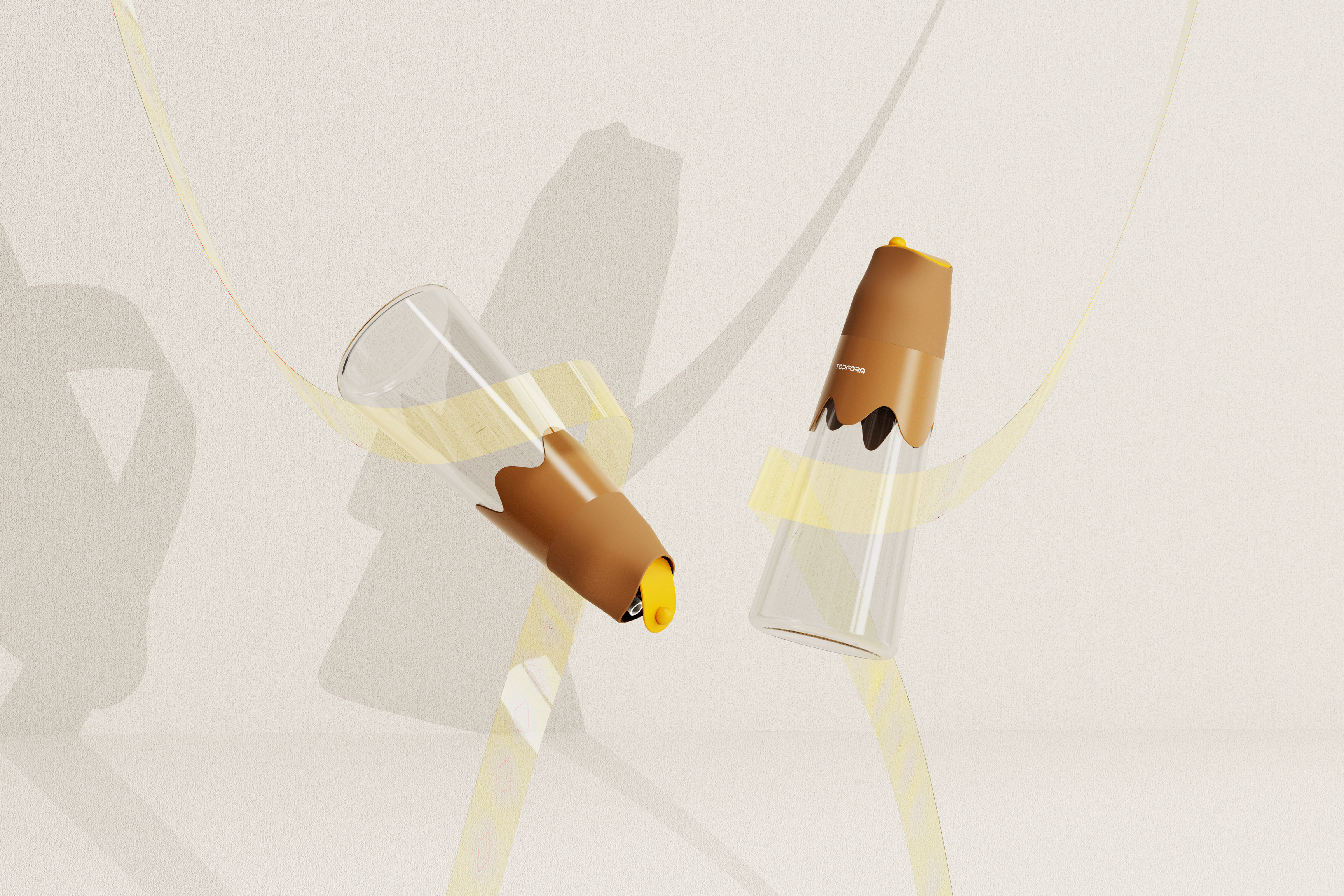 Gravity oil jug，Oil pot design，Appearance and structure design，Household products，Kitchen supplies，