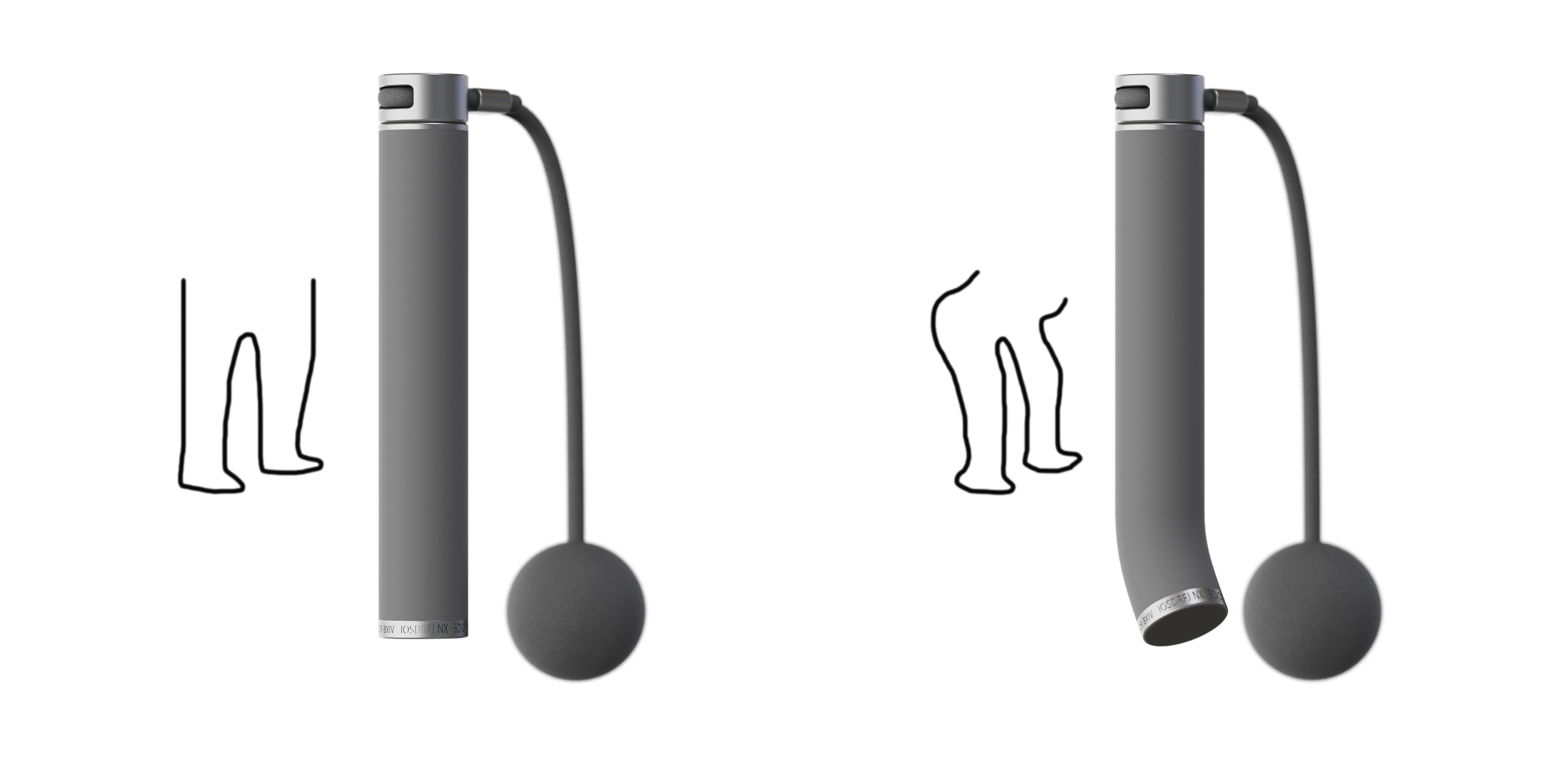 product design，interest，rhino，ks，skipping rope，idea，Joint exercise，