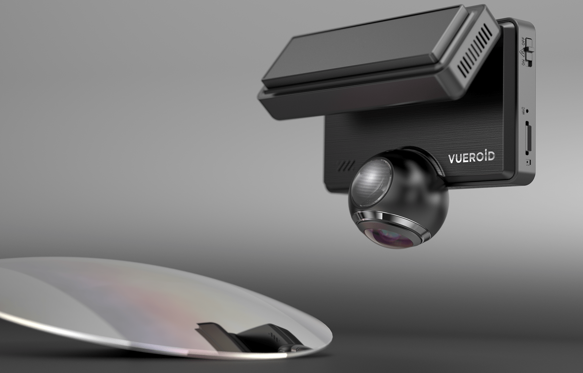 Hyunkeun Kim，VUEROID D30，product design，tachograph，360 panoramic camera，Super night vision function，