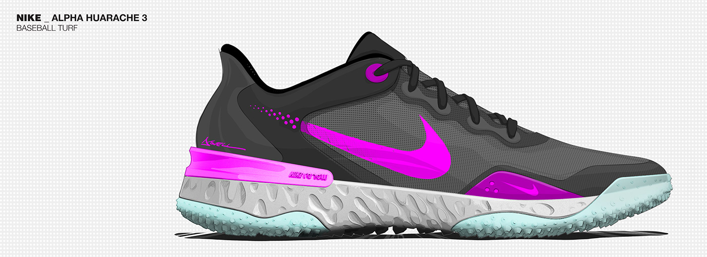 Zac Atwell，nike，Ergonomics，Streamlined design，