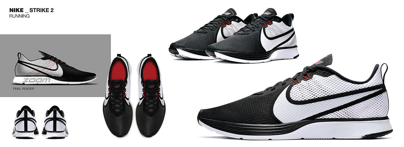Zac Atwell，nike，Ergonomics，Streamlined design，