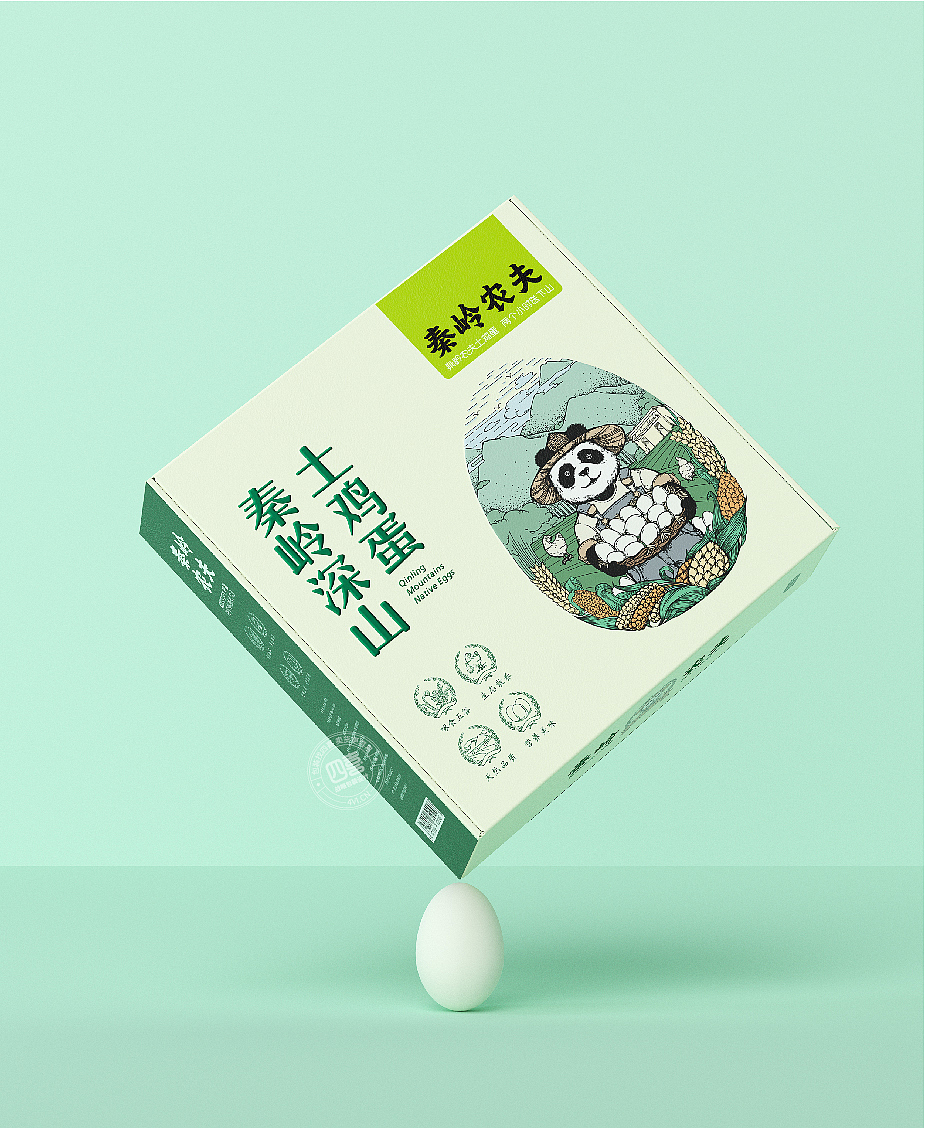 包装设计，农产品，鸡蛋包装，创意，品牌策划，