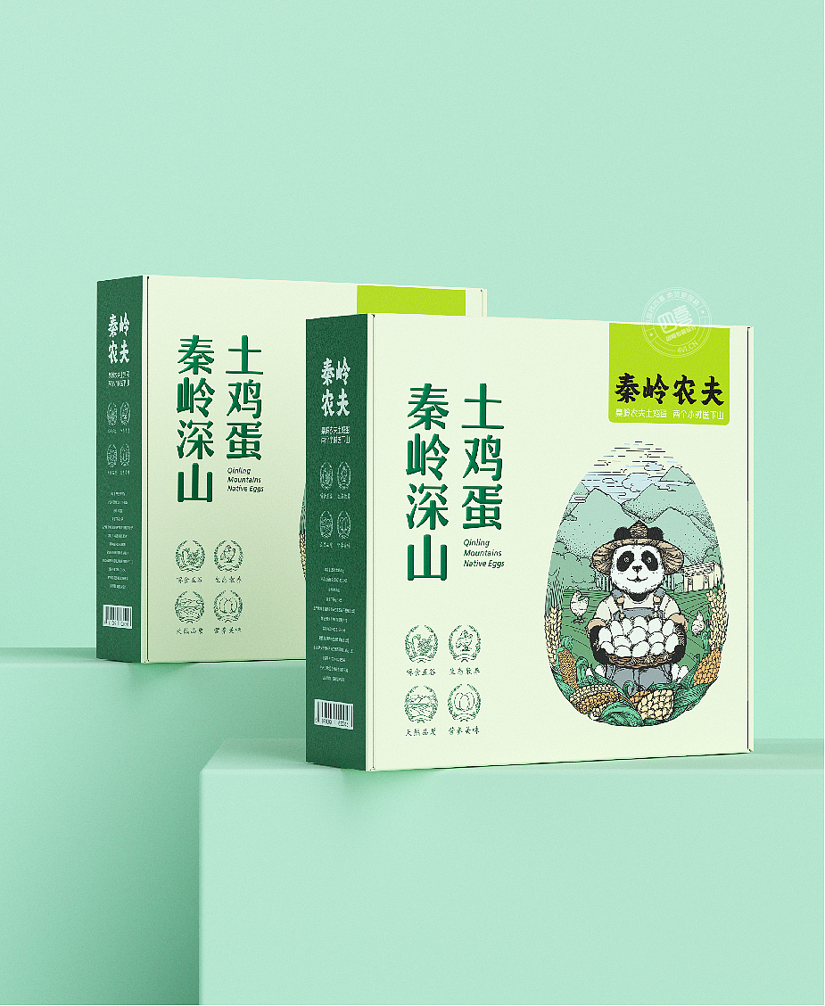 包装设计，农产品，鸡蛋包装，创意，品牌策划，