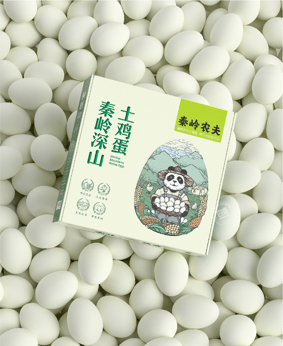 packing design，agriculture products，Egg packaging，originality，Brand planning，