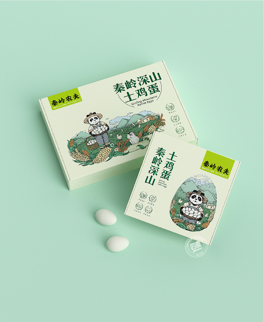 包装设计，农产品，鸡蛋包装，创意，品牌策划，