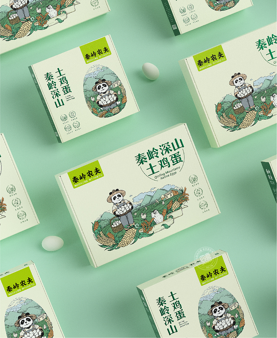 包装设计，农产品，鸡蛋包装，创意，品牌策划，