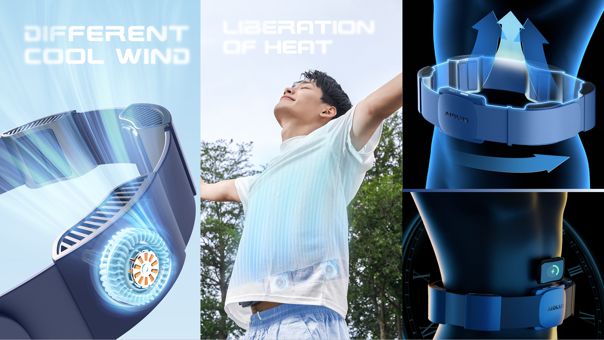 Fan，Hanging neck fan，Table fan，Accompaniable fan，