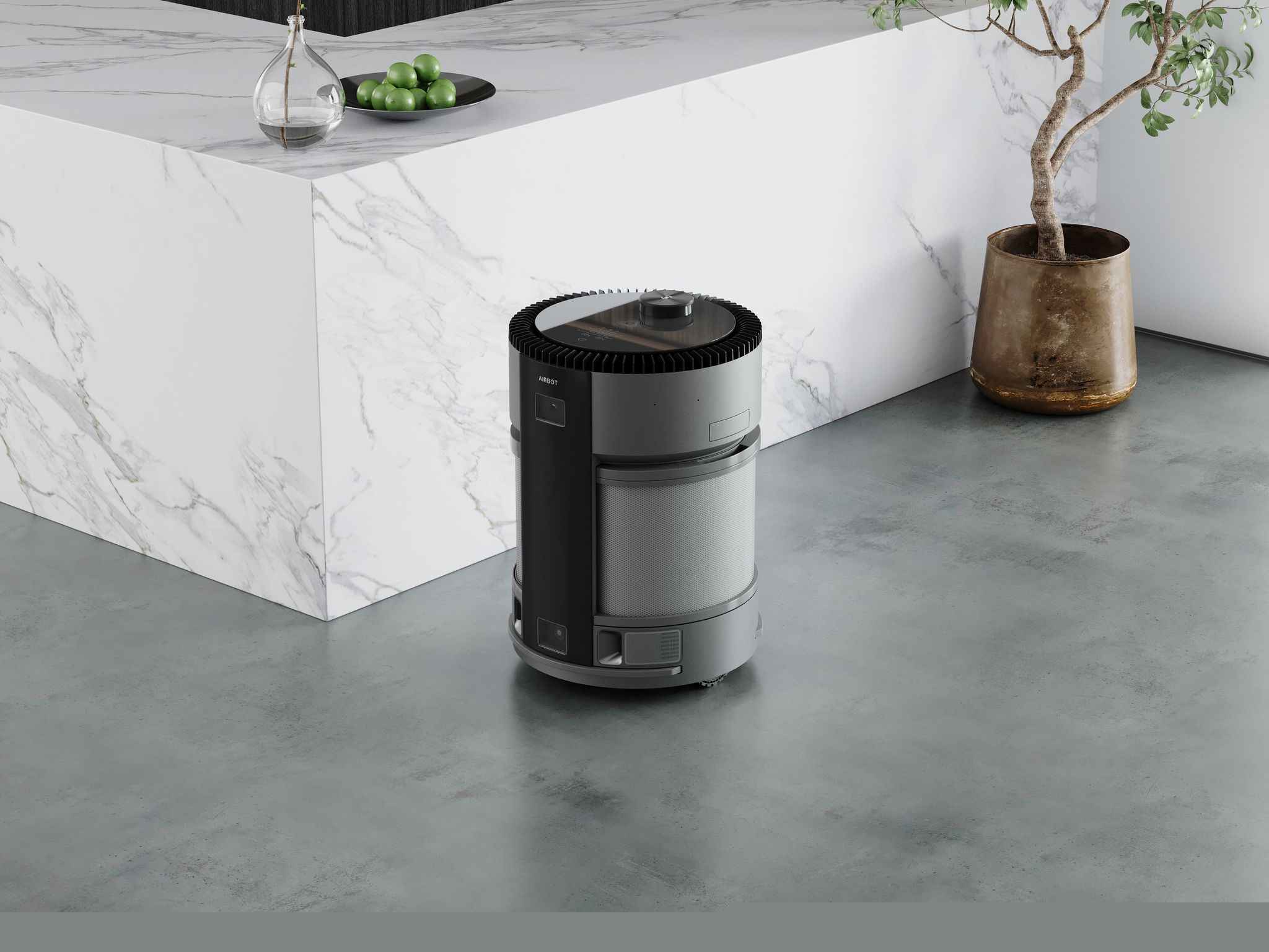 Air purification robot，AIRBOT Z1，artificial intelligence，2022 Red Dot Product Design Award，