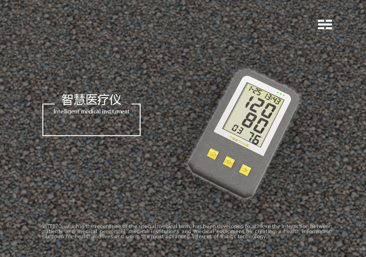 Blood pressure detection, portable, electronic，