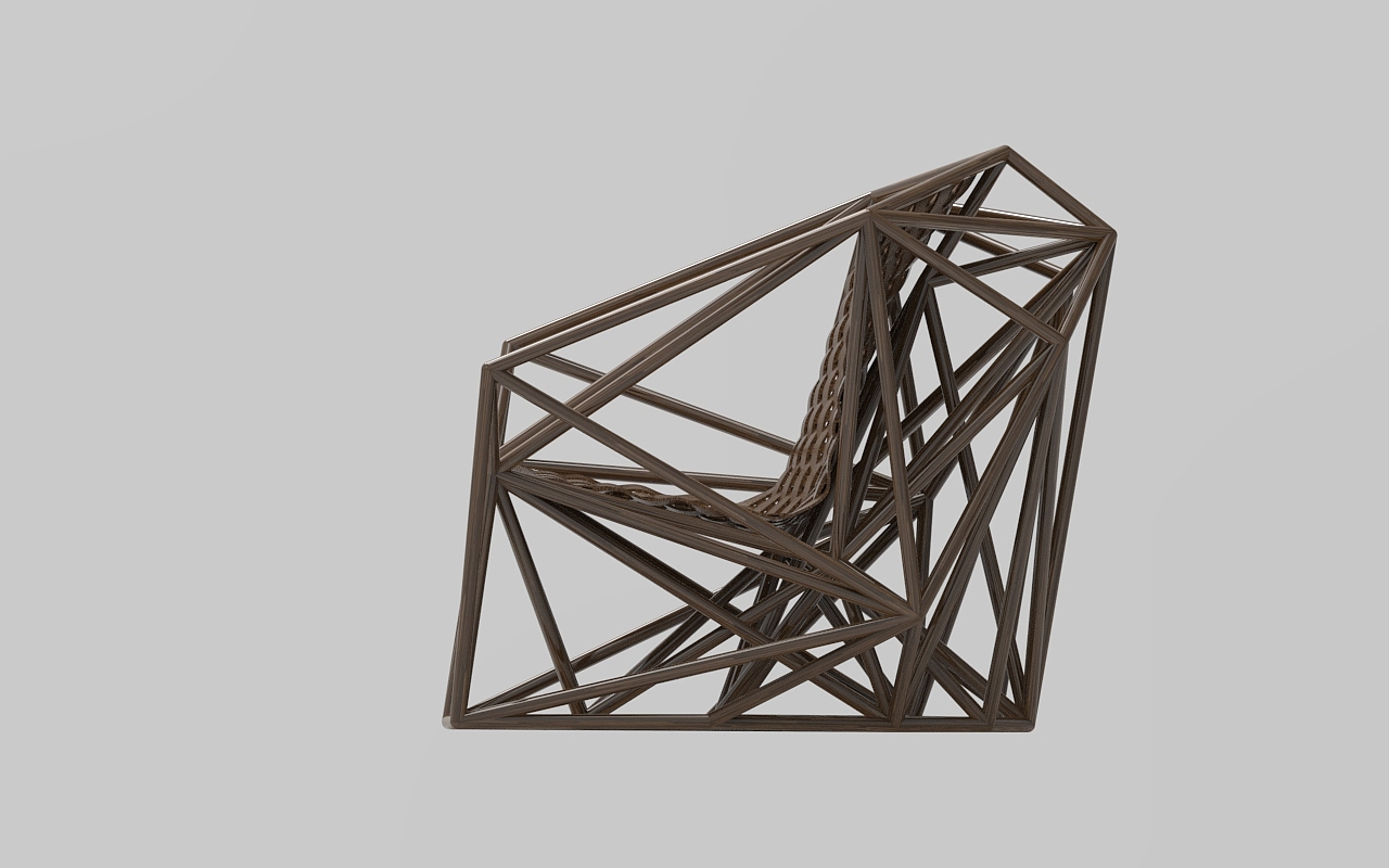 Parameterization，Bamboo chair，Seat，furniture，